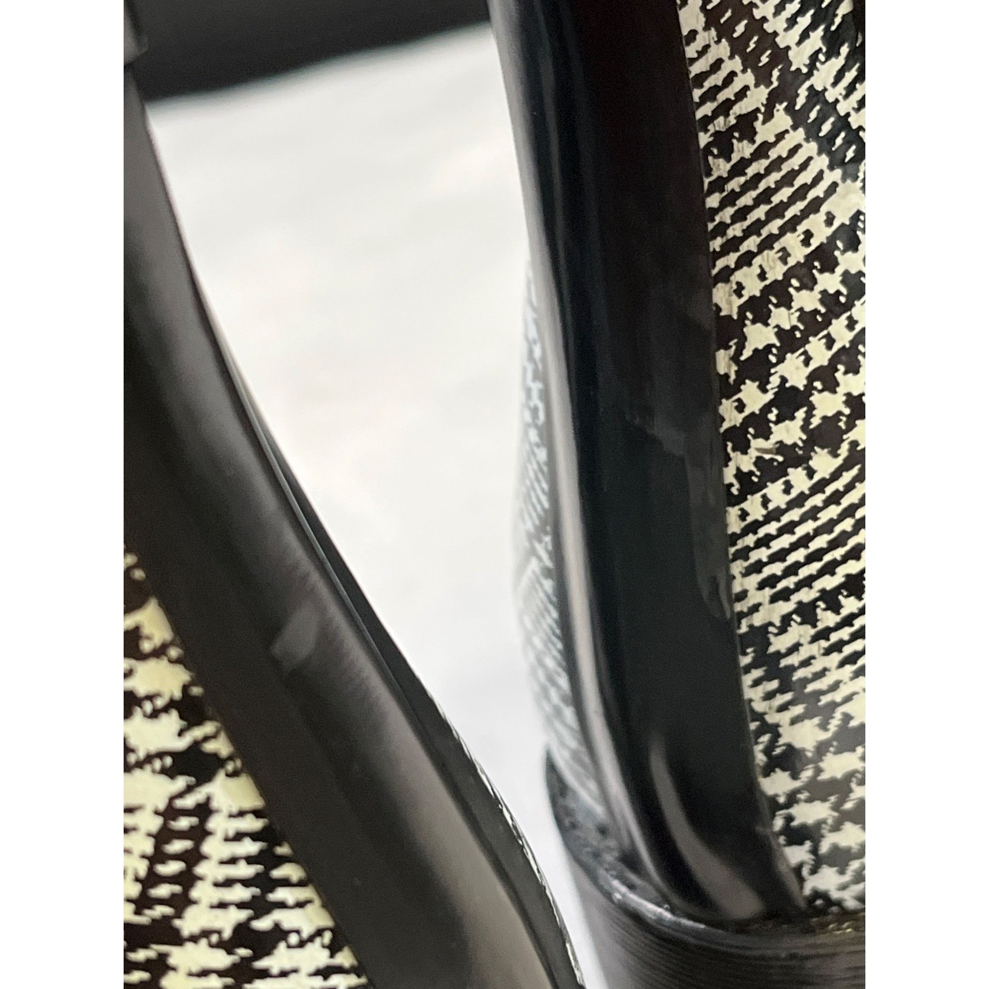 Jeffrey Campbell Jeffrey Campbell Womens Black & White Rain Boots Size 7 SKU Size US 7 / IT 37 - 8 Thumbnail