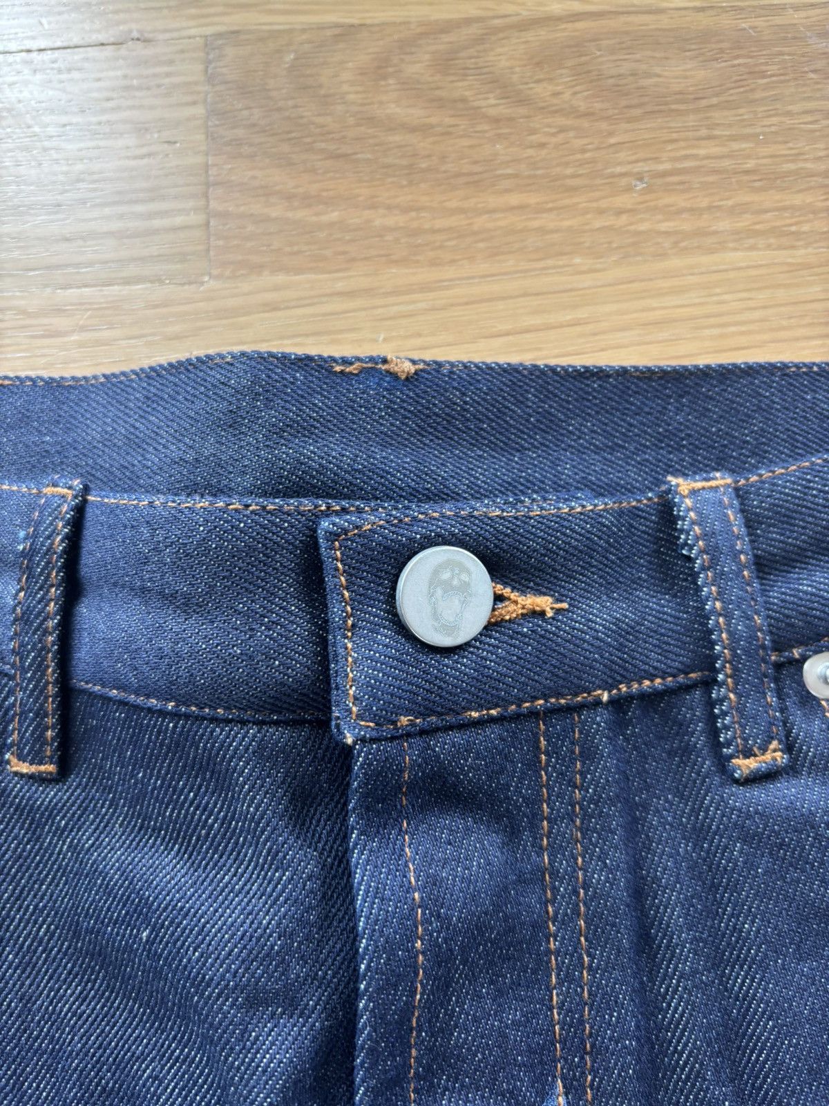 Revenge Revenge Dark Blue Embroidered Denim Size Large Size US 34 / EU 50 - 5 Thumbnail