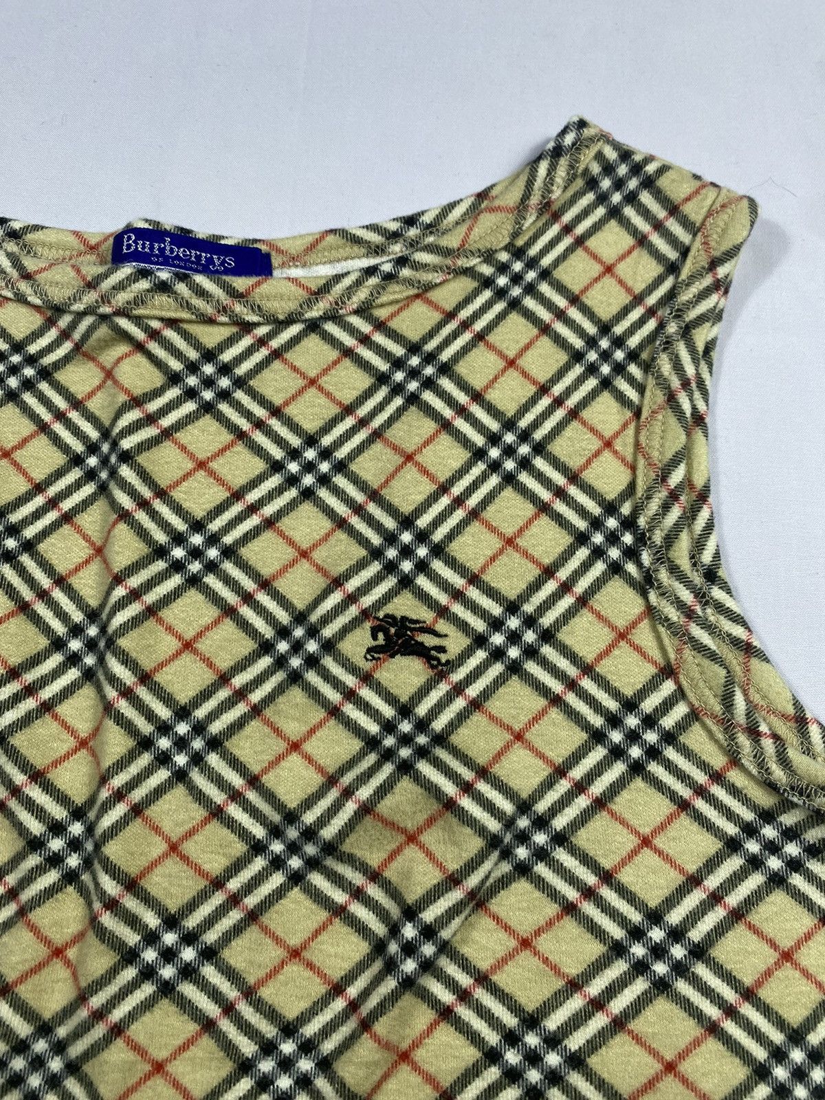 Luxury Burberrys blue label Tank top