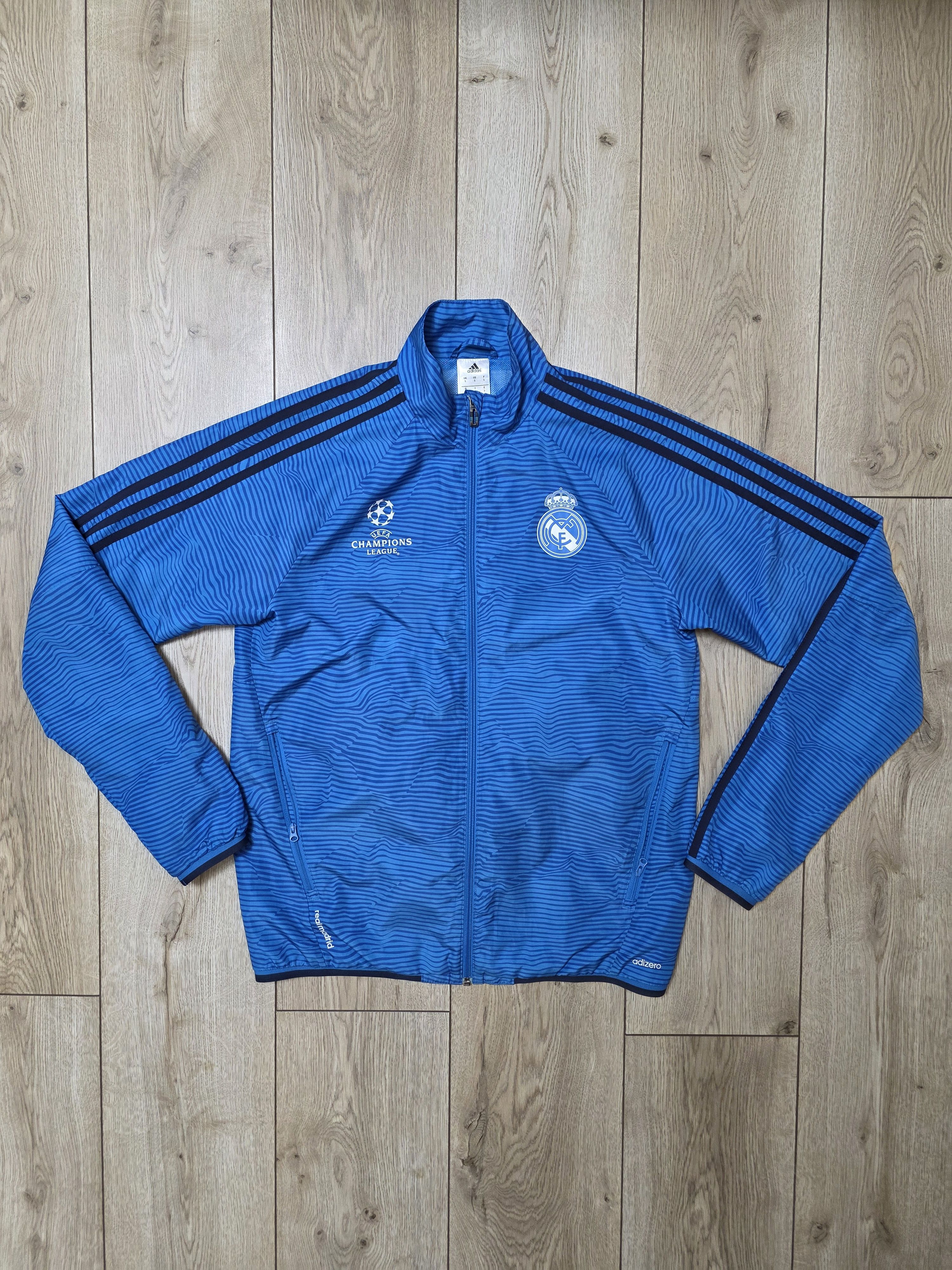 Adidas REAL MADRID 2015 TRACKSUIT CL FOOTBALL TRACKSUIT SOCCER Size US S / EU 44-46 / 1 - 2 Thumbnail