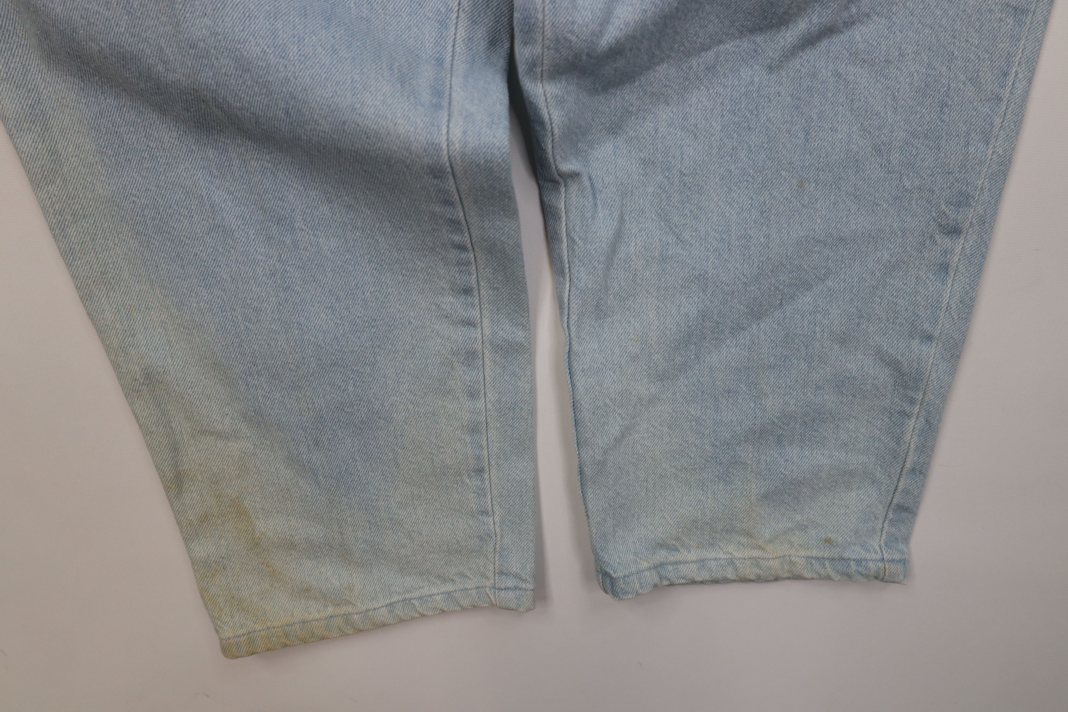 Vintage Deadstock Vintage 90s Streetwear Denim Jeans USA Blue Size 40" / US 18 - 5 Thumbnail