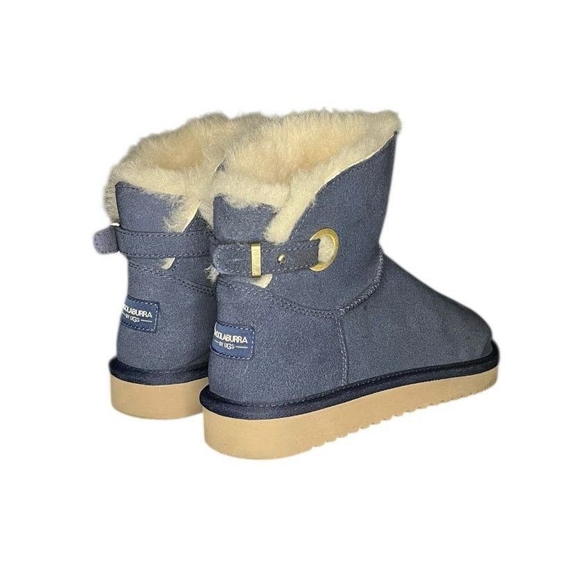 Koolaburra Koolaburra UGG Remley Mini Boots Insignia Blue Suede Size 6 Size US 6 / IT 36 - 4 Thumbnail