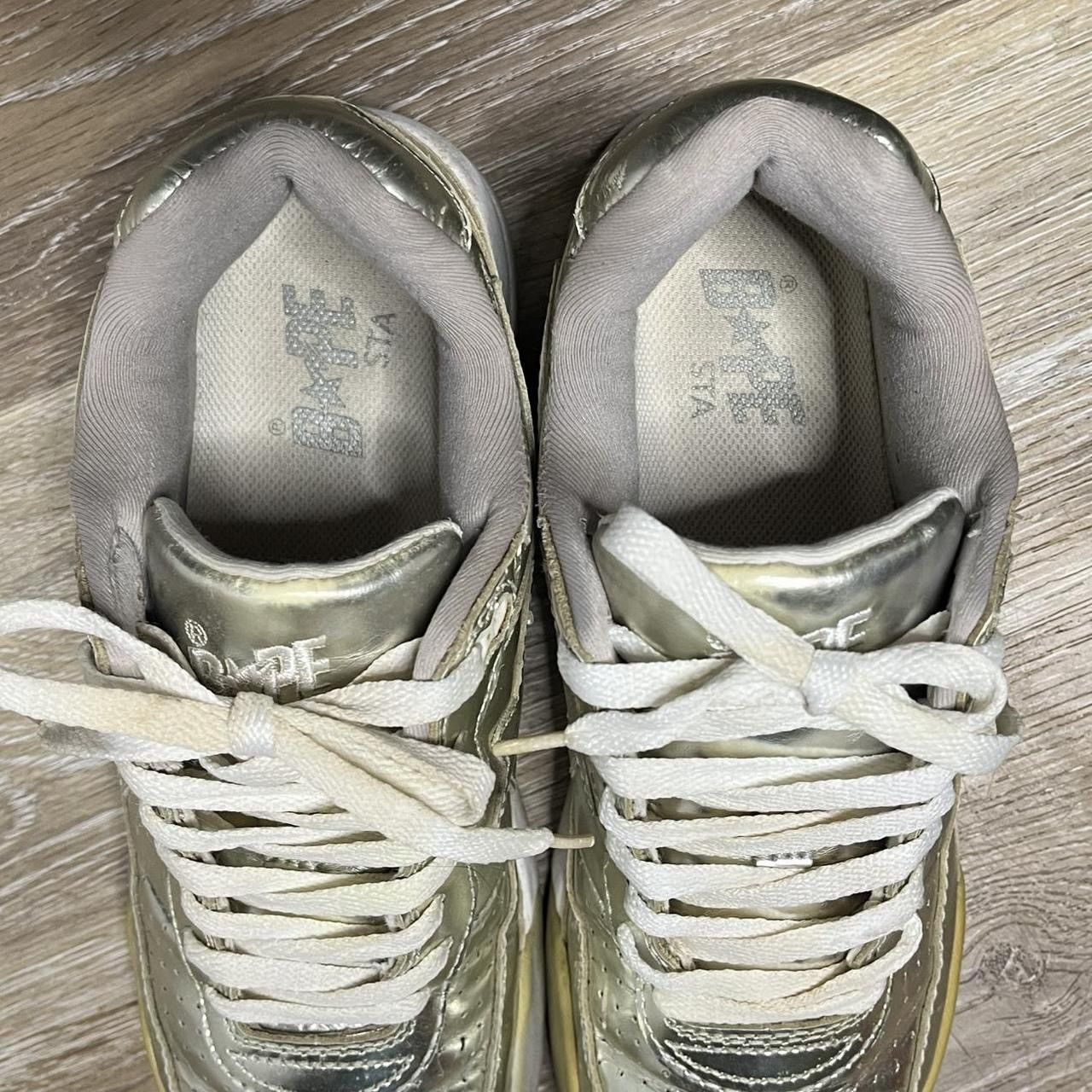 Bape y2k silver bape roadsta Size US 8.5 / EU 41-42 - 7 Thumbnail