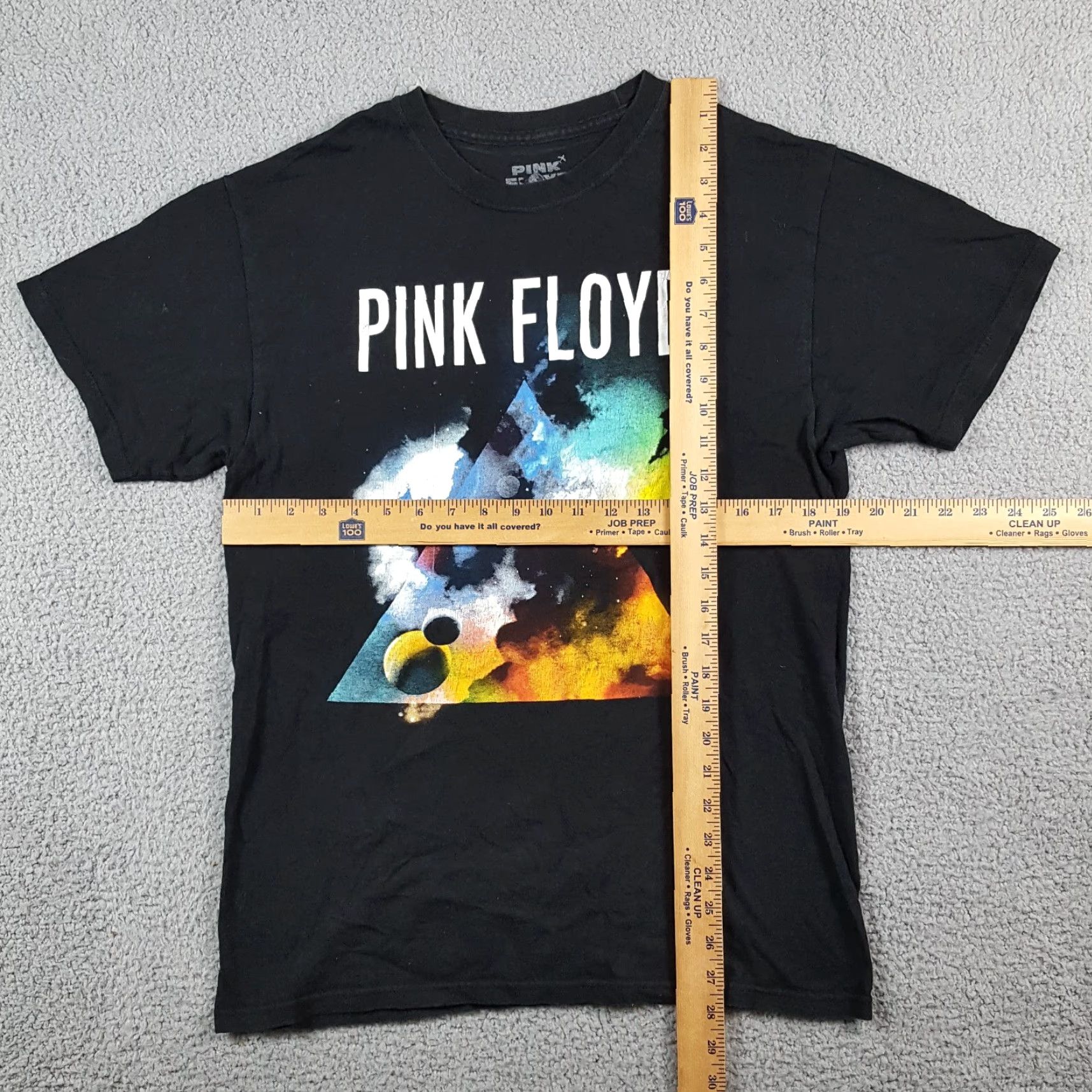Vintage VINTAGE Pink Floyd Dark Side Of The Moon Band T-Shirt Men Medium Black Psychedelic Rock 90s Y2K Tour Size US M / EU 48-50 / 2 - 8 Thumbnail
