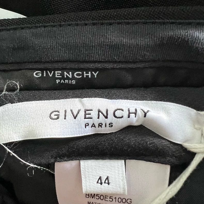 Givenchy Givenchy Size44 Black pieced waist belt long pants, size 44 Size US 28 / EU 44 - 4 Thumbnail