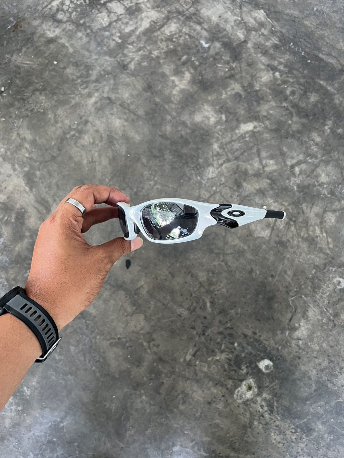 Oakley Oakley Straight Jacket 2.0 Pearl white Size ONE SIZE - 2 Thumbnail