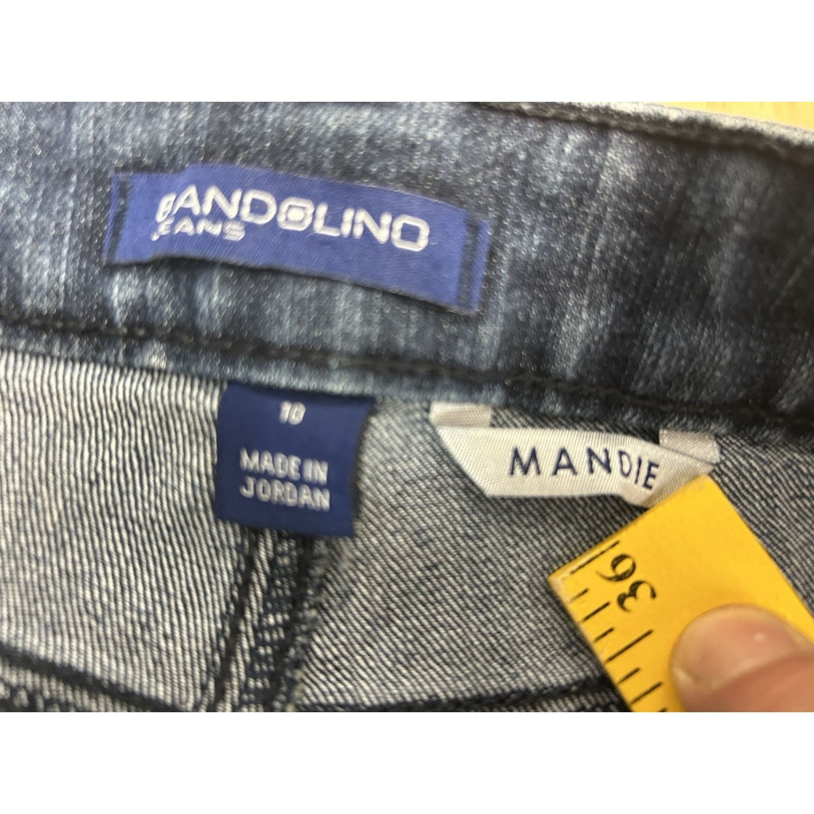 Other Bandolino Blu Jeans Women's 10 (31x29) Blue Mandie Straight Size 32" / US 10 / IT 46 - 4 Thumbnail