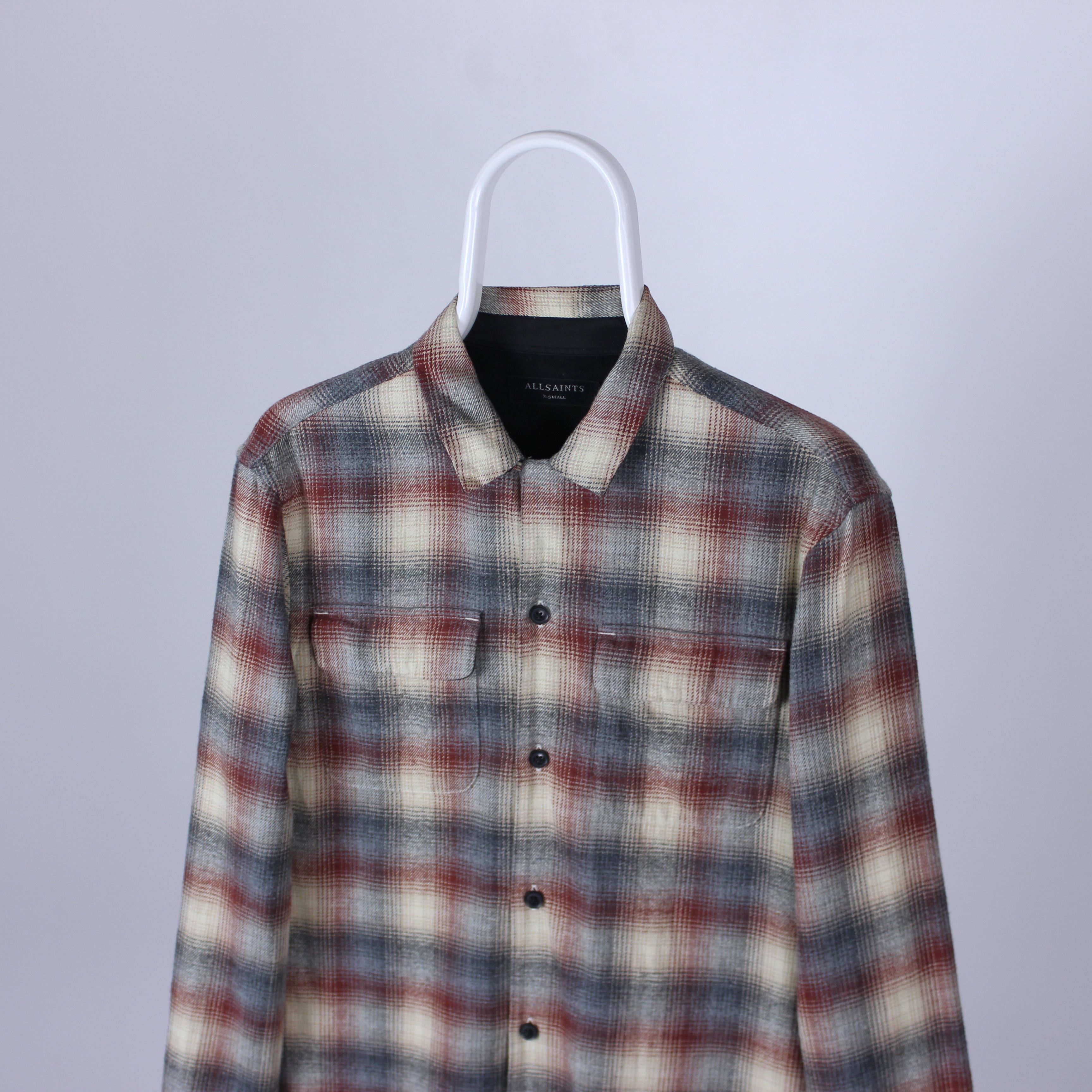 Allsaints Allsaint flannel shirt buttons ups heavy XS cotton Size US XS / EU 42 / 0 - 1 Thumbnail