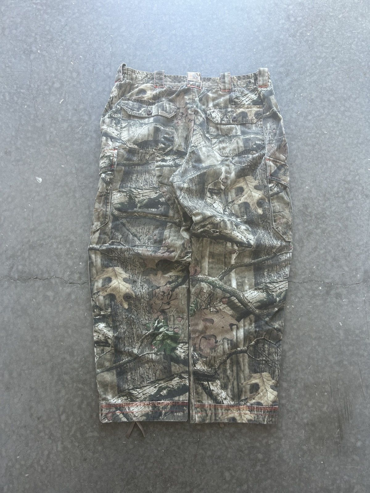 Mossy Oaks × Vintage Vintage Y2K Mossy Oak Cargo Pants Baggy Fit Size US 36 / EU 52 - 7 Thumbnail