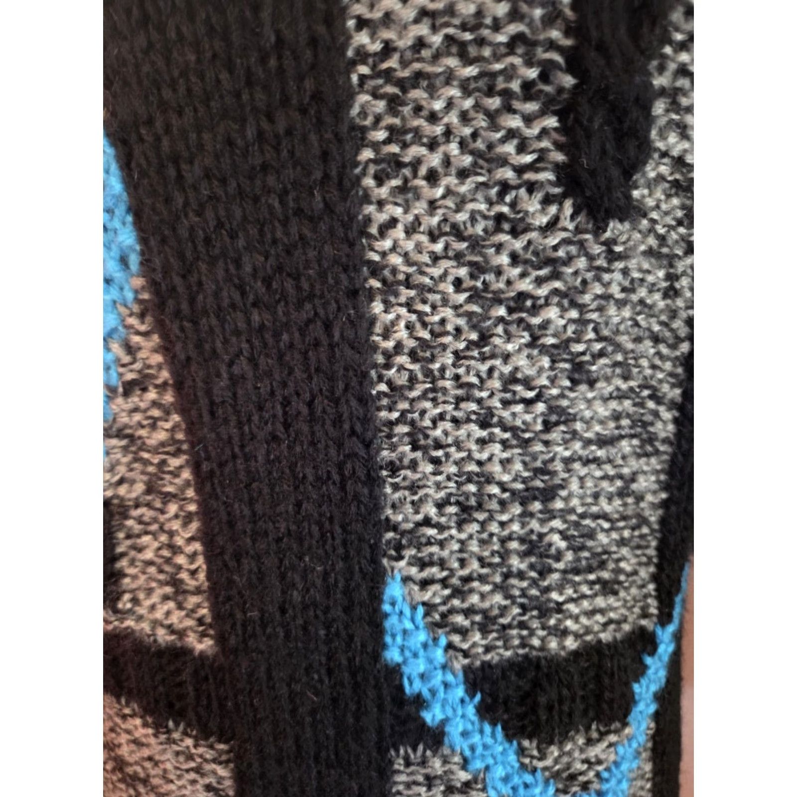 Vintage VINTAGE W.R. Gass Geometric Hand Knit Sweater Mens M Size US M / EU 48-50 / 2 - 4 Thumbnail