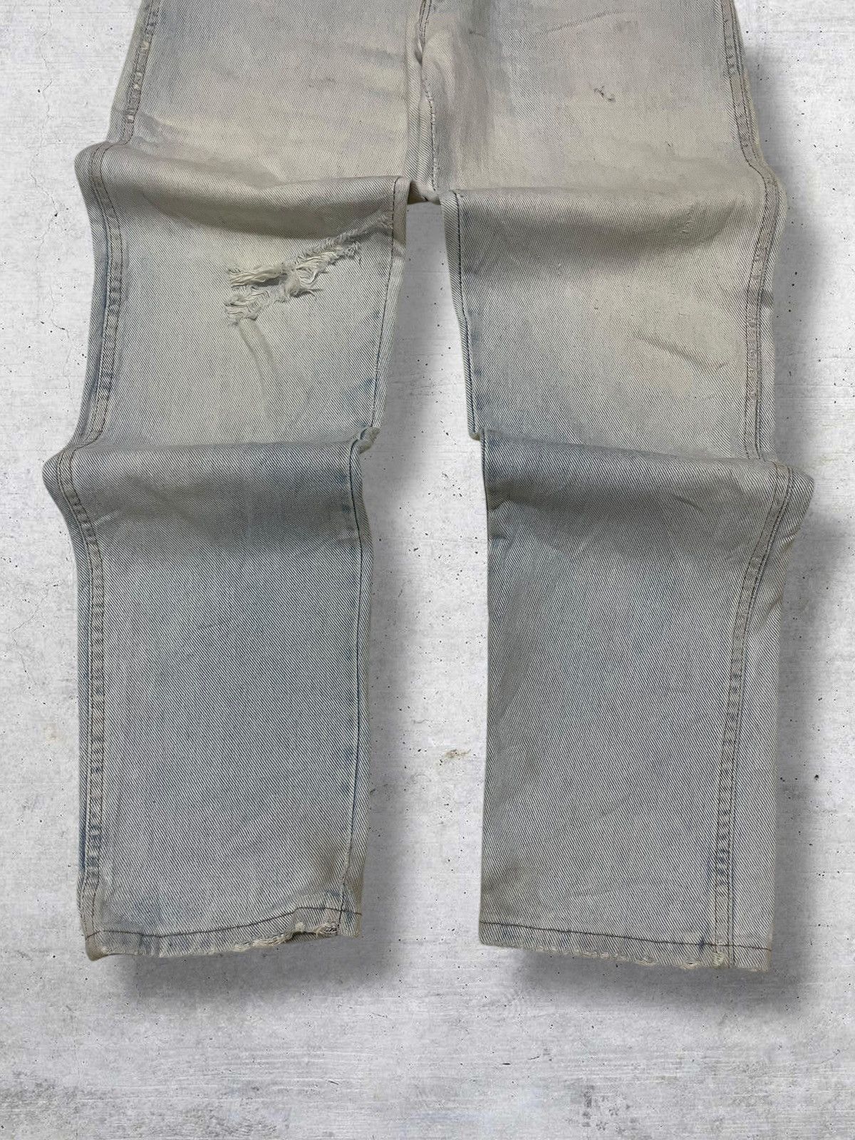 Wrangler VINTAGE WRANGLER USA DESIGNER BLUEWASHED REGULAR OLD DENIM Size US 30 / EU 46 - 3 Thumbnail