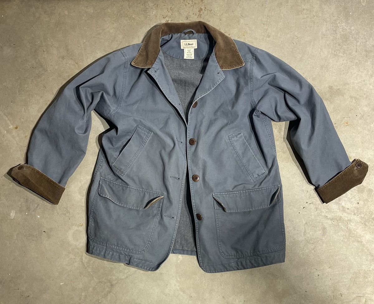 L.L. Bean × Vintage Vintage 90s LL. Bean Corduroy Jacket Size US L / EU 52-54 / 3 - 1 Thumbnail