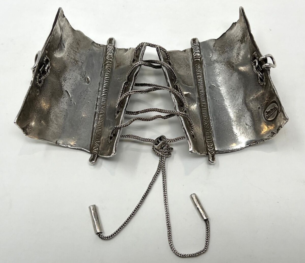 Jean Paul Gaultier × Vintage jean paul gaultier silver chrome bracelet Size ONE SIZE - 2 Thumbnail
