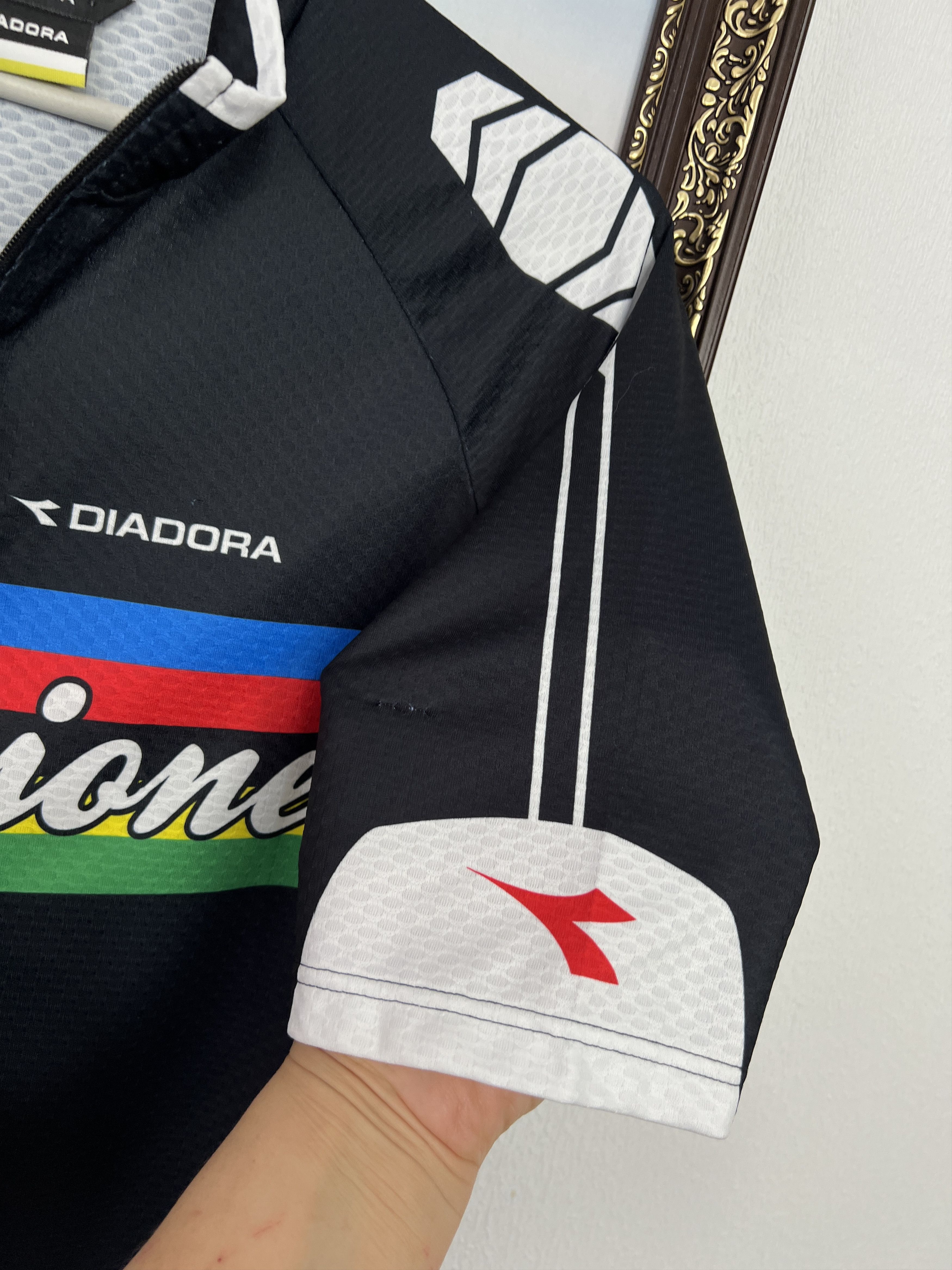 Diadora Diadora Campagnolo Cycling Shirt Sport Jersey Trikot Tee Size US XL / EU 56 / 4 - 4 Thumbnail