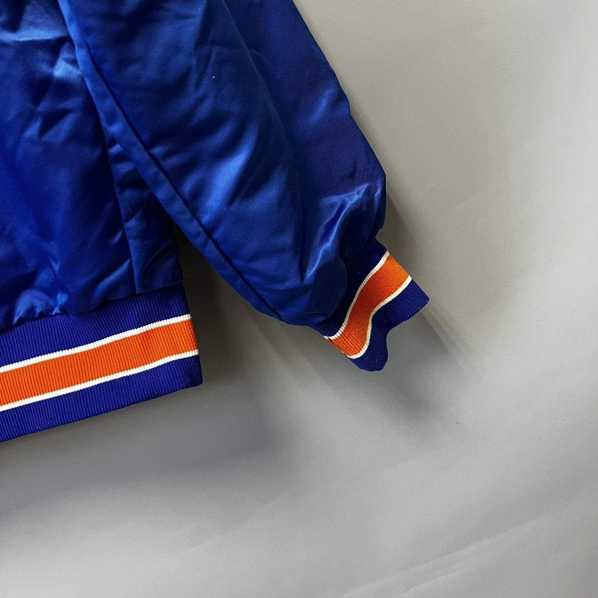 MLB × Starter × Vintage 90s NY METS Baseball Club Jacket Bomber y2k made in USA 🇺🇸 Size US M / EU 48-50 / 2 - 13 Thumbnail