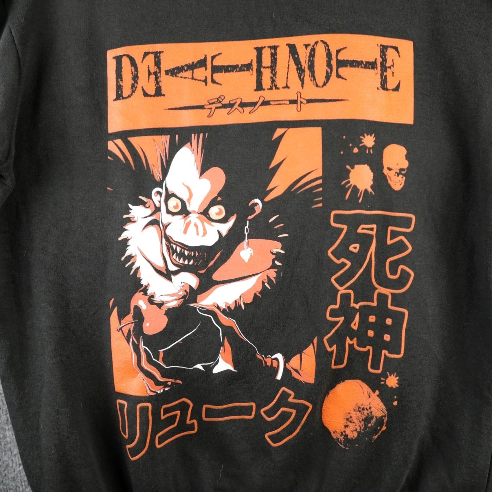 Ripple Junction Ripple Junction Sweatshirt Mens Small Black Death Note Ryuk Graphic Anime Flaw Size US S / EU 44-46 / 1 - 2 Thumbnail