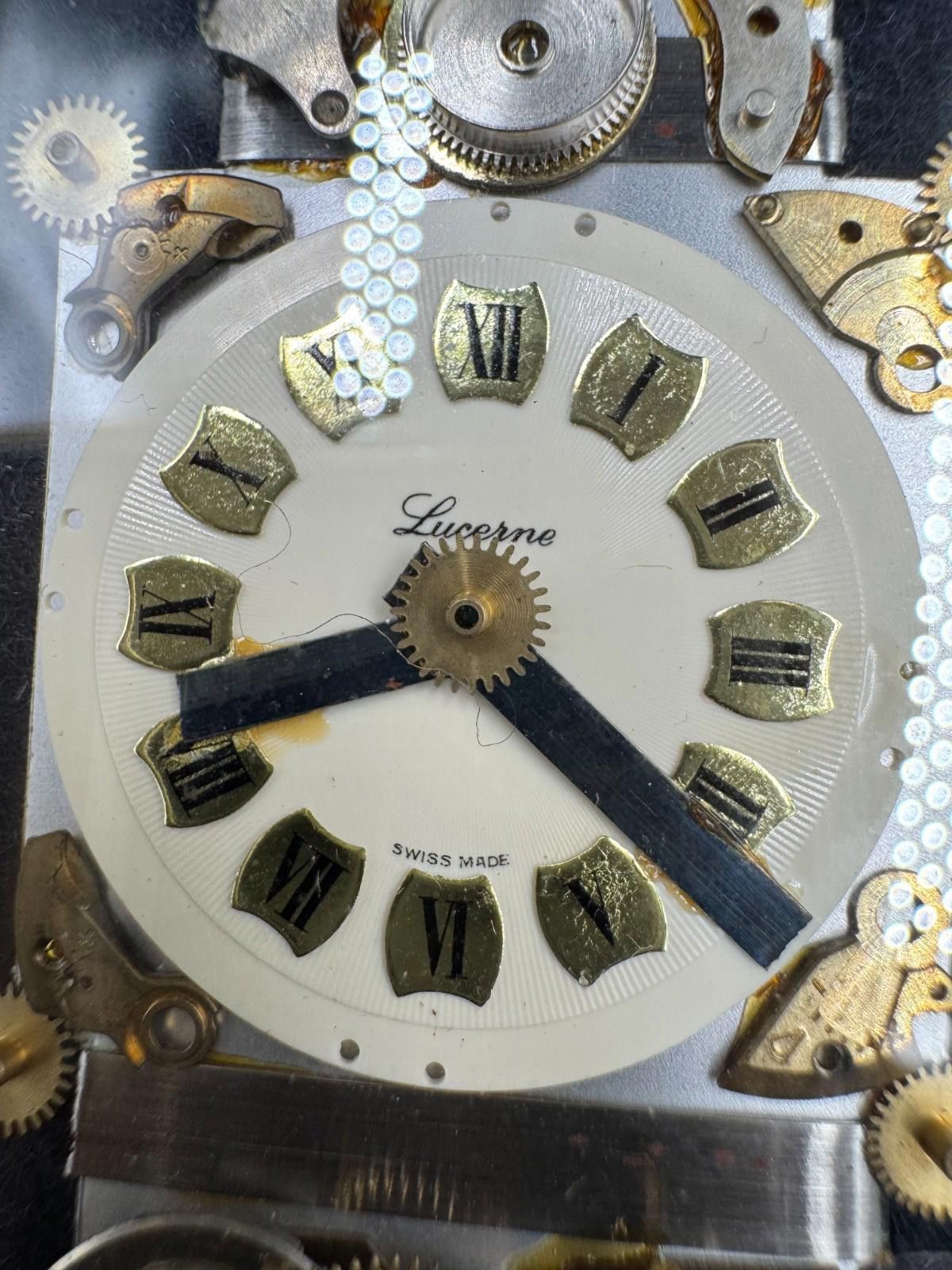 Other Vintage Framed Big Ben London Horological Collage Watch Part Size ONE SIZE - 8 Thumbnail