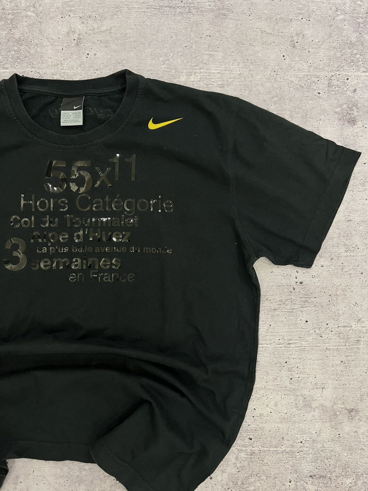 Nike × Vintage Nike Vintage y2k Black T Shirt Size US XL / EU 56 / 4 - 3 Thumbnail