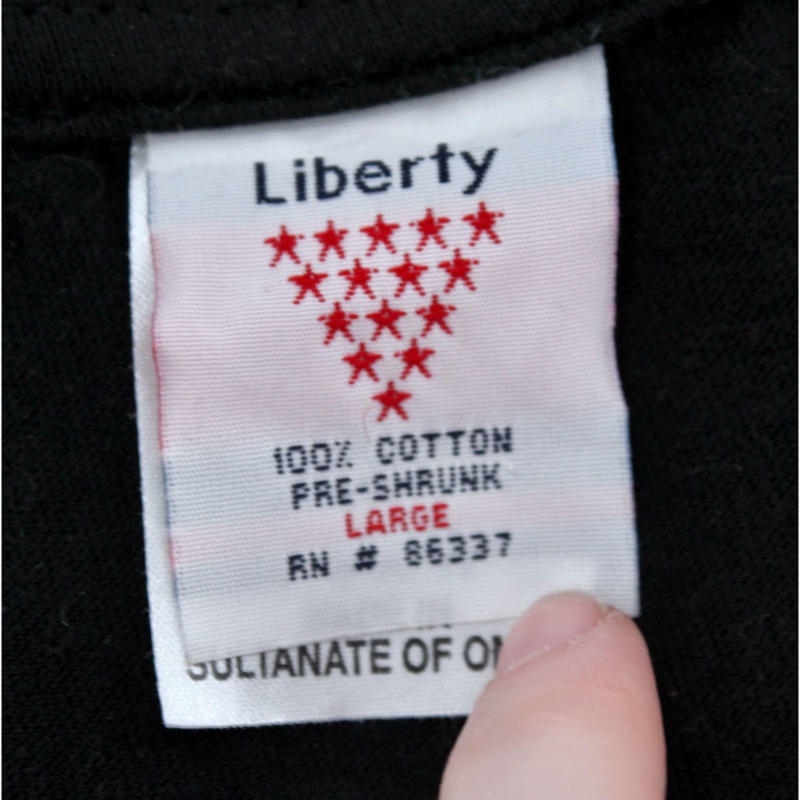 Vintage Liberty Men's VTG 80s B-25 Mitchell Bomber TShirt L Black Cotton Graphic Tee 1980s Airplane Mens Size US L / EU 52-54 / 3 - 3 Thumbnail