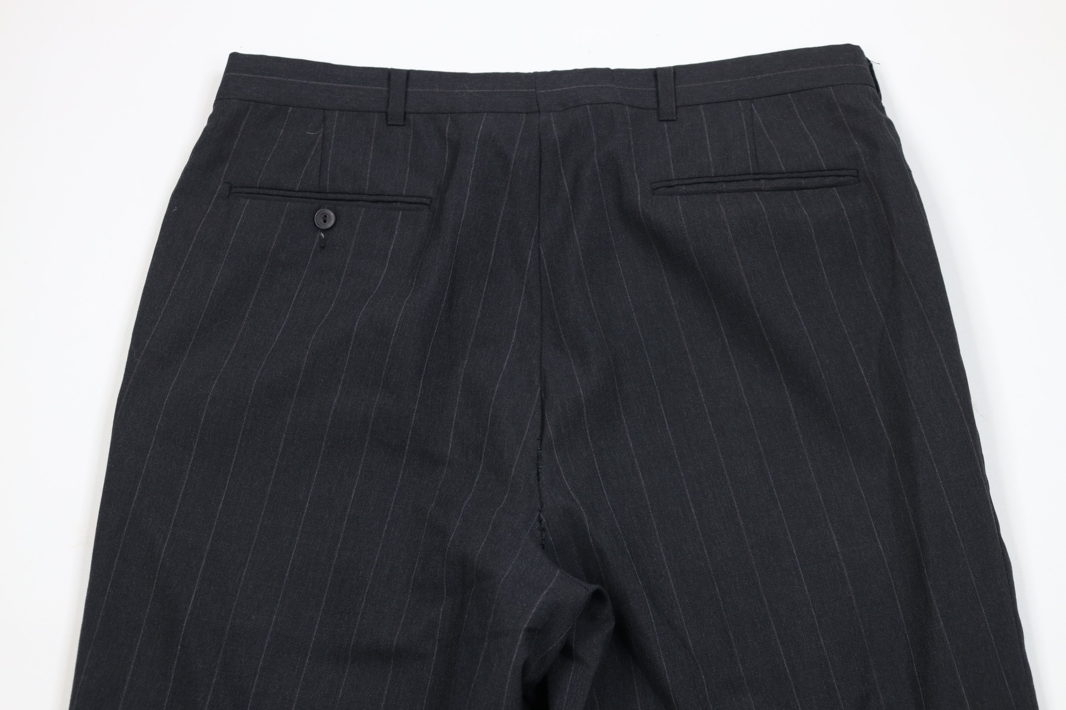 Vintage Vintage 70s Streetwear Pinstriped Wide Leg Chino Pants USA Size US 34 / EU 50 - 8 Thumbnail