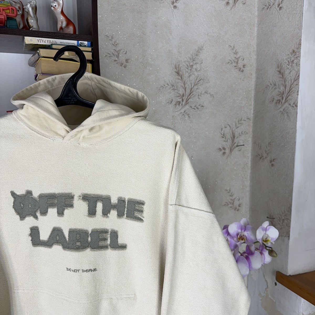 Spyder Off the Label Hoodie Reversible Boxy Fit Beige Streetwear XL Size US XL / EU 56 / 4 - 7 Thumbnail