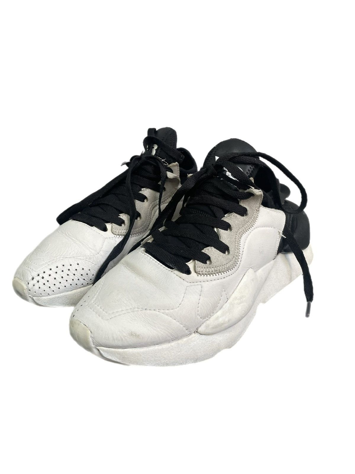 Y-3 Y-3 Yohji Yamamoto white sneakers adidas tech y2k hype Size US 6.5 / IT 36.5 - 1 Thumbnail