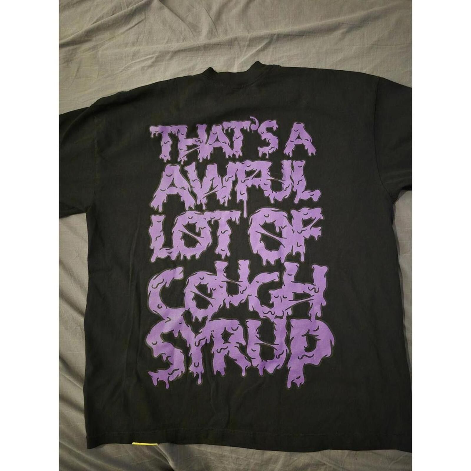 Other Awful Lot of Cough Syrup Skeleton Black Tee Size Large Size US L / EU 52-54 / 3 - 2 Thumbnail