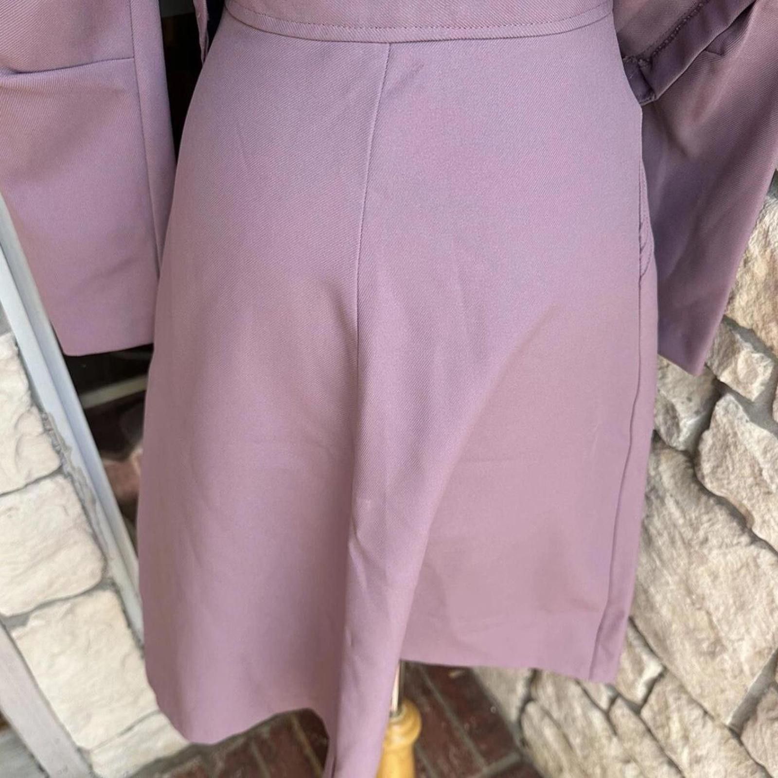 Other Lilac 2-piece skirt set jacket #preppy vintage small Size S / US 4 / IT 40 - 5 Thumbnail