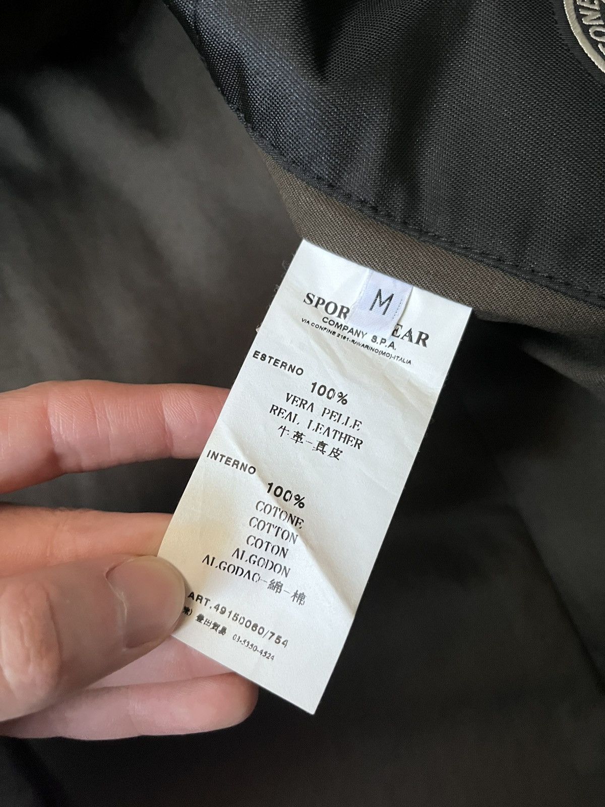 Stone Island Stone Island A/W 2008 2 in 1 leather jacket coat Size US M / EU 48-50 / 2 - 18 Thumbnail