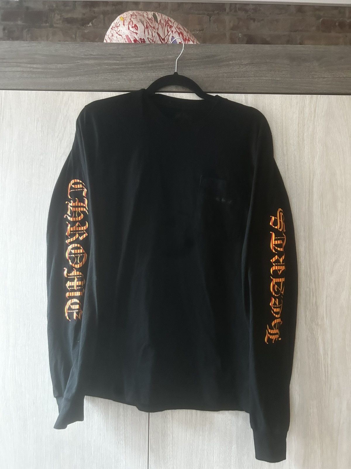 Chrome Hearts Chrome Hearts Orange Dagger Long Sleeve Size US M / EU 48-50 / 2 - 7 Thumbnail