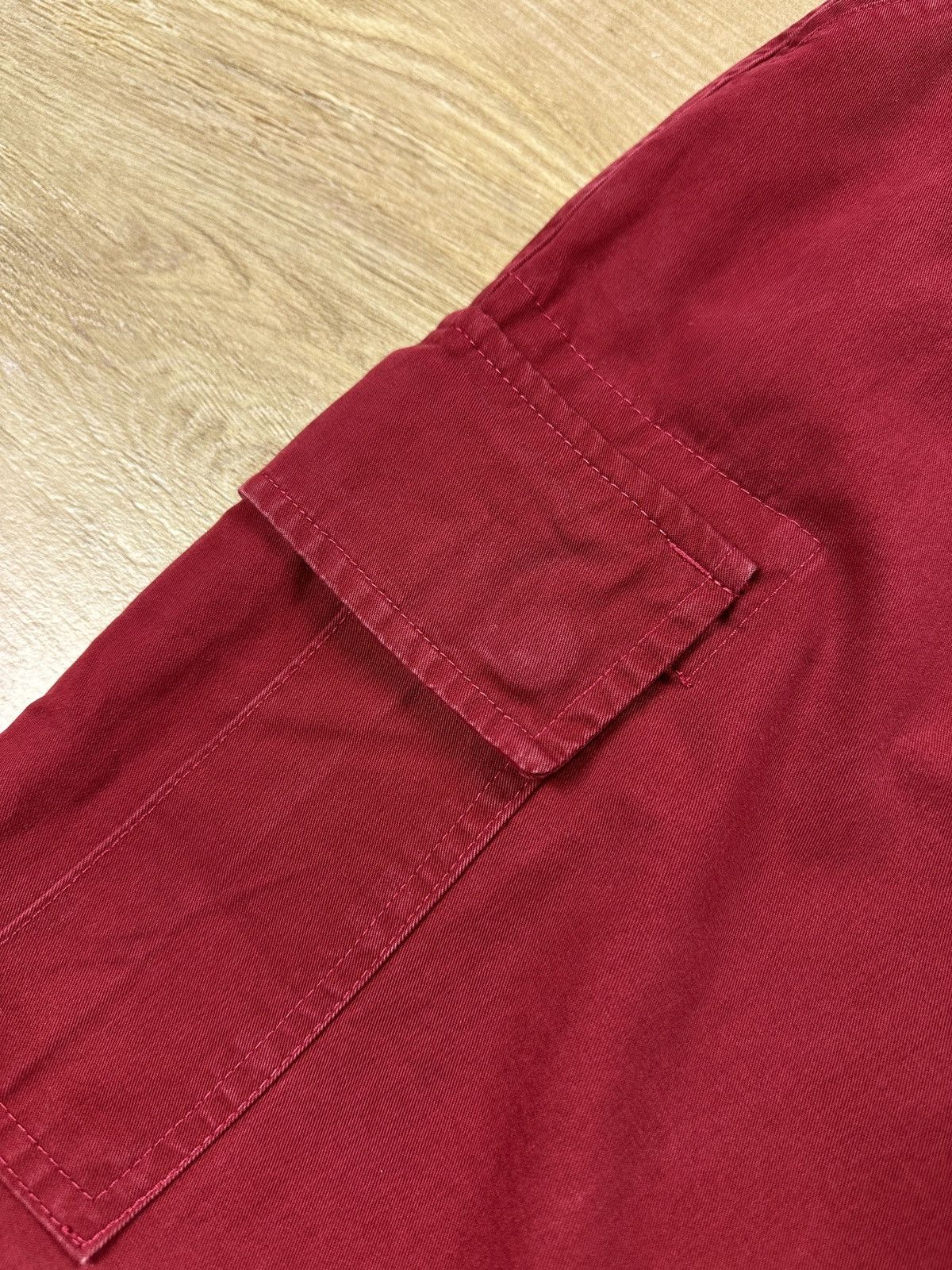 Designer × Suitsupply SUITSUPPLY Red Chino Cargo Pants Cotton Size 50 Size US 34 / EU 50 - 6 Thumbnail