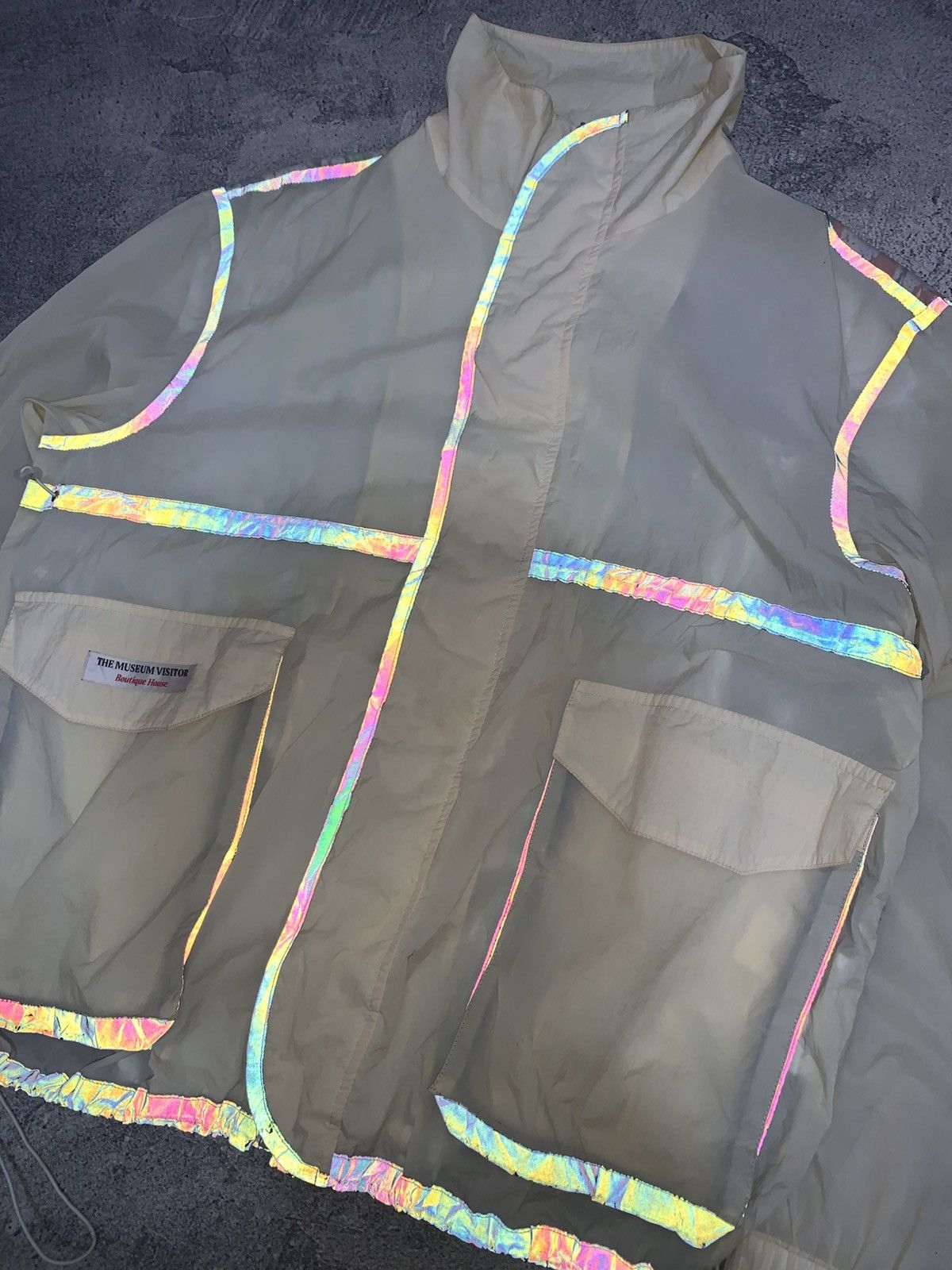 Japanese Brand 🐍 The Museum Visitor Reflective Spring Jacket - 2019 -2020 Size US M / EU 48-50 / 2 - 5 Thumbnail