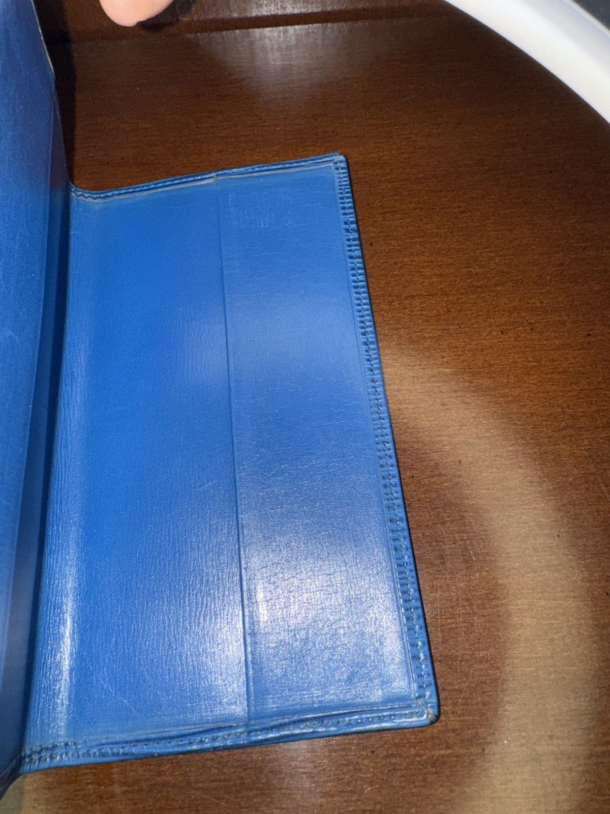 Designer × Louis Vuitton × Vintage Louis Vuitton Blue Epi Leather Elise Wallet Size ONE SIZE - 4 Thumbnail