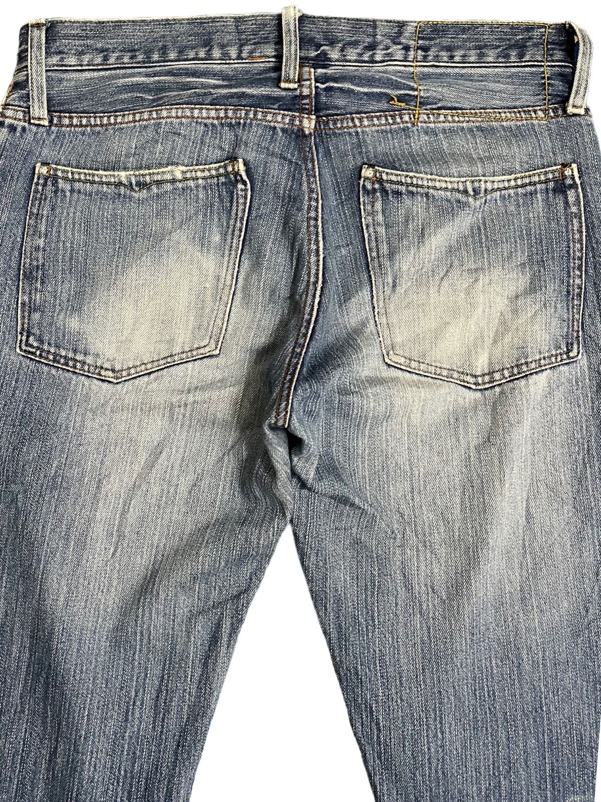 4GSELLER Vintage Japanese Brand Distressed Denim Size US 31 - 5 Thumbnail