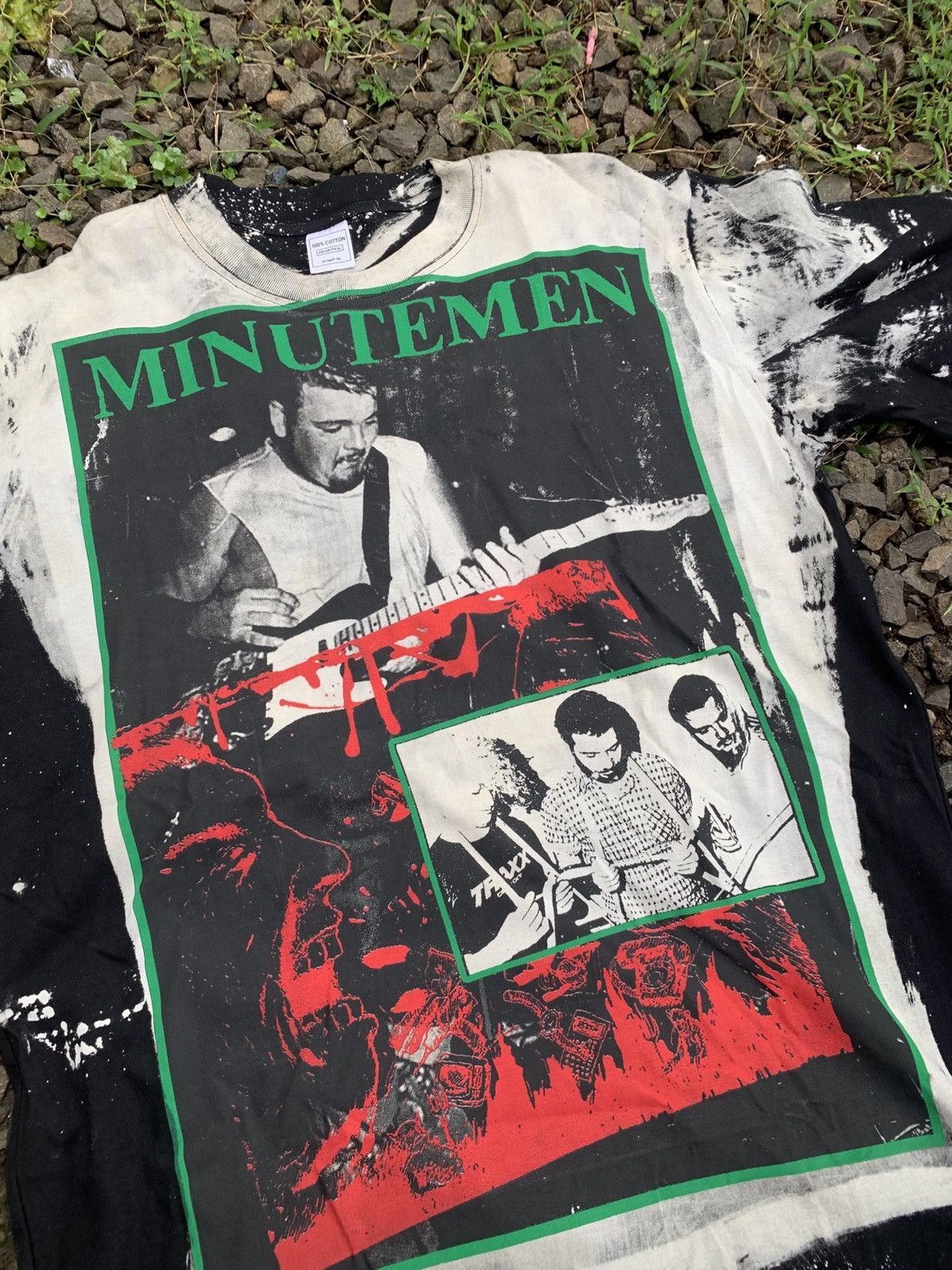 Band Tees Band tees minutemen acidwash Size US XL / EU 56 / 4 - 2 Thumbnail