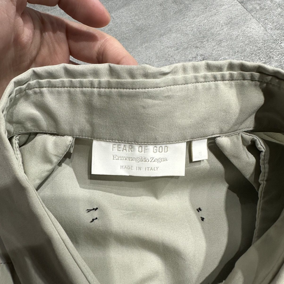 Ermenegildo Zegna × Fear of God Fear of God x Ermenegildo Zegna Oversize SS Shirt Size US S / EU 44-46 / 1 - 4 Thumbnail