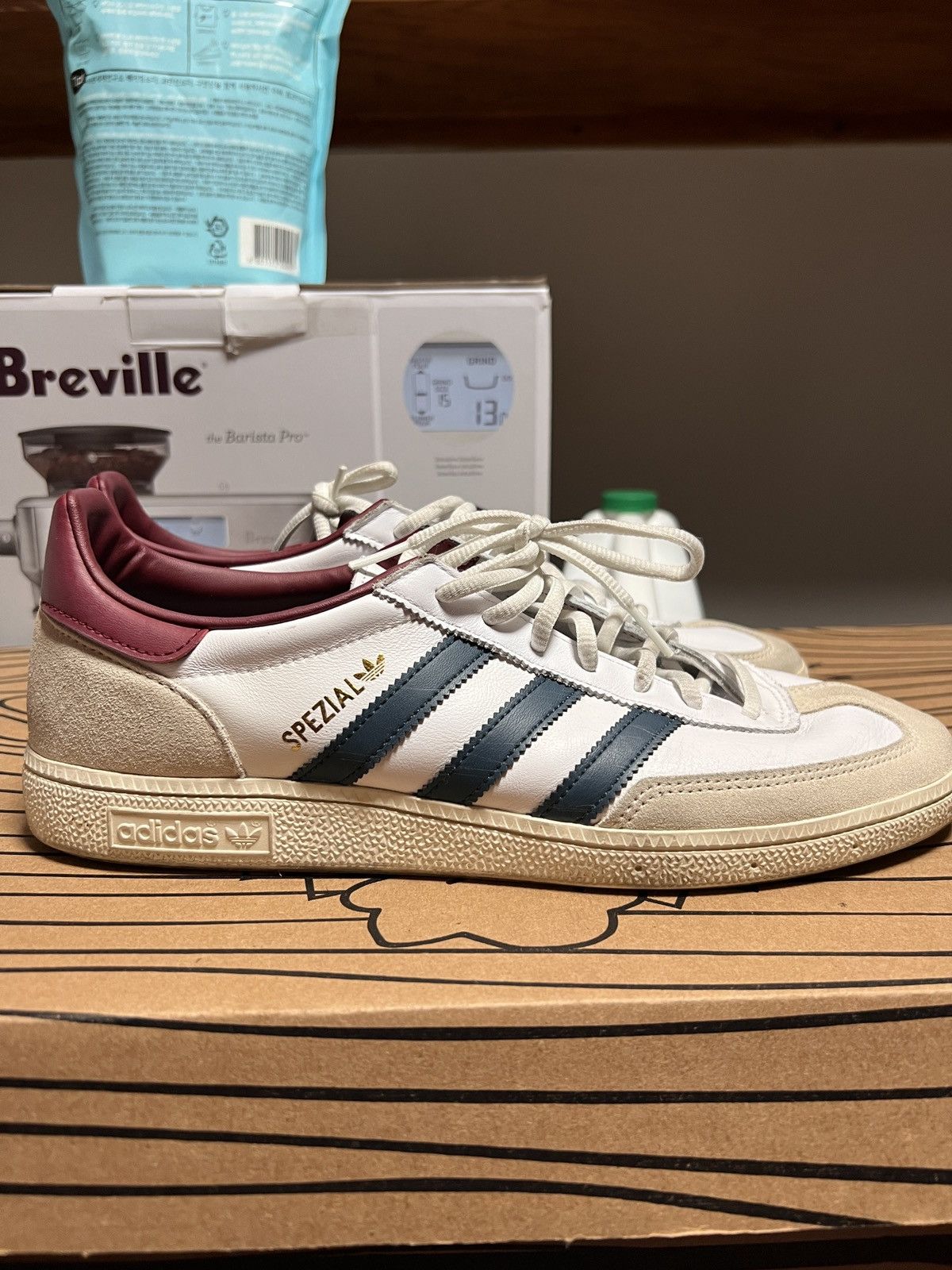 Adidas Adidas Handball Spezial 'White Arctic Night' Size US 11.5 / EU 44-45 - 1 Thumbnail