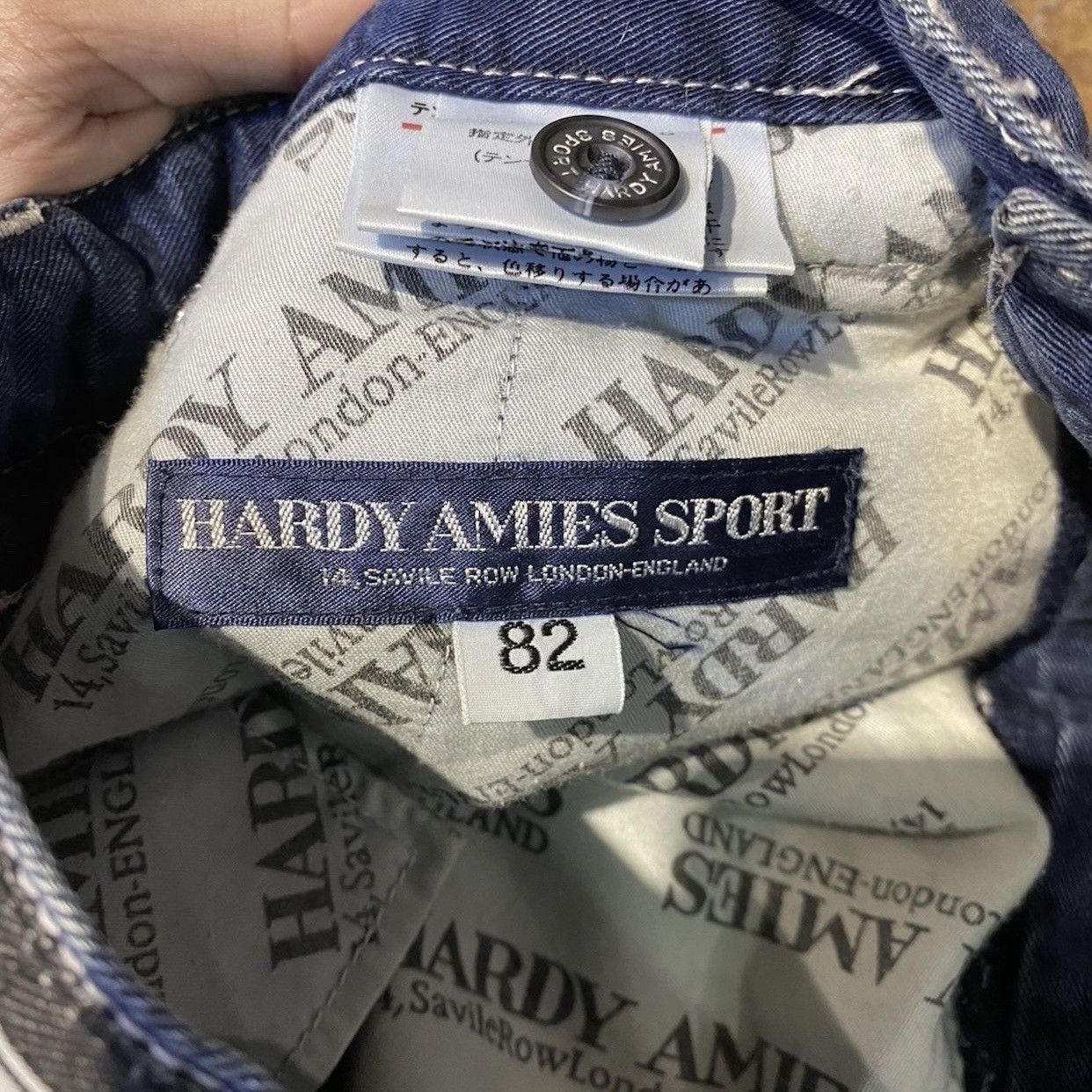 Hardy Amies vintage Hardy Amies Sport jeans with embroidered details. Size US 32 / EU 48 - 15 Thumbnail