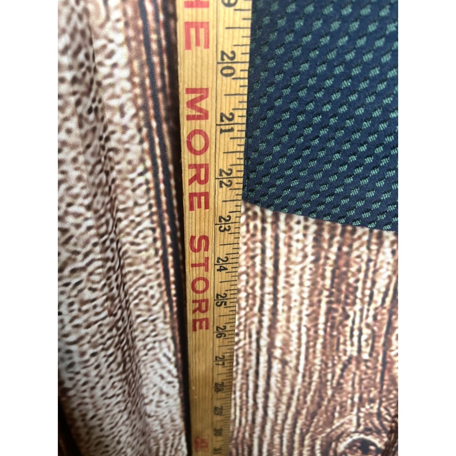 Vintage VINTAGE The Fold London Navy Green Knee Length Pencil Skirt Size 4 Womens Career Casual Size 27" / US 4 / IT 40 - 2 Thumbnail