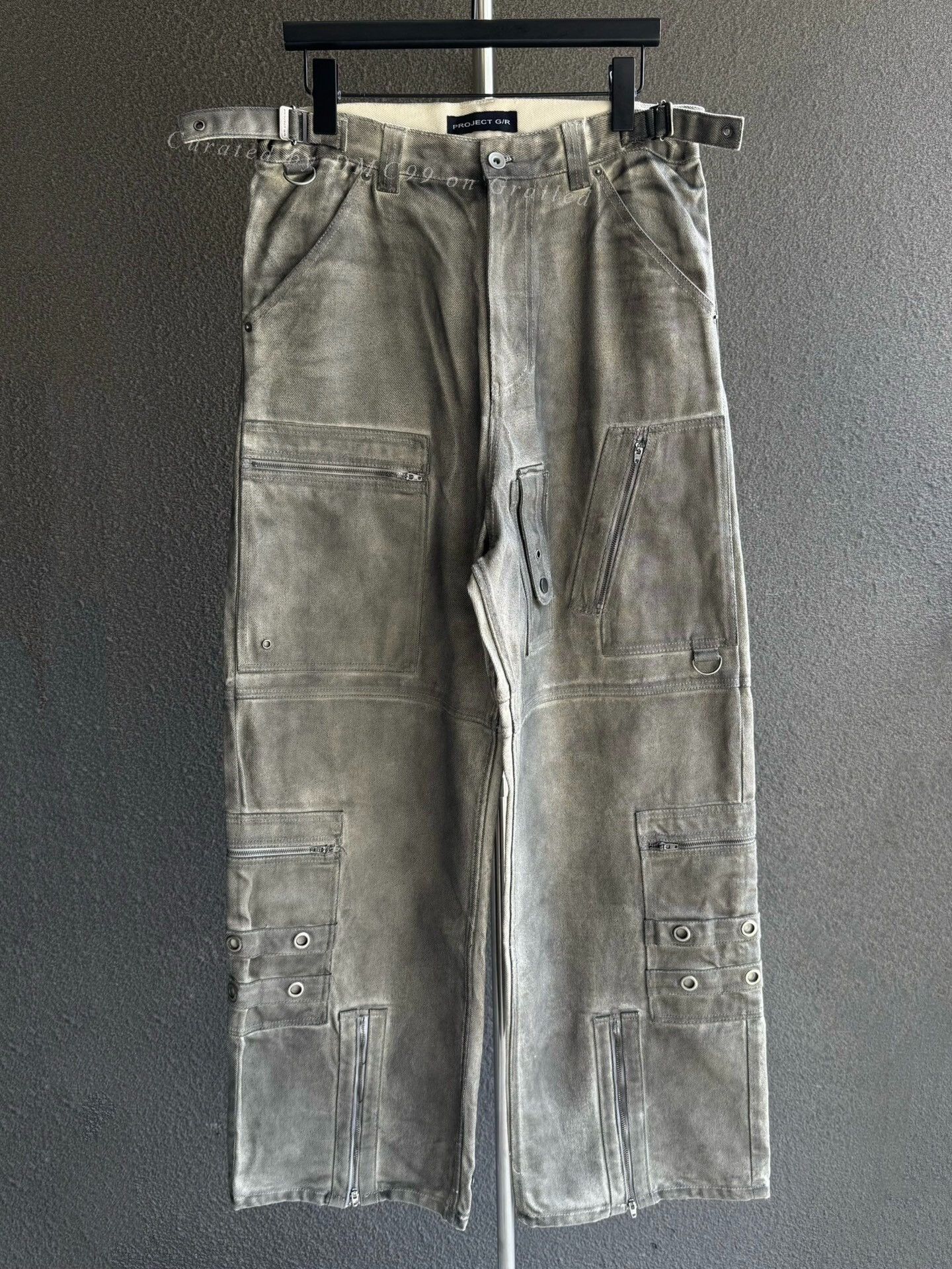 GRAILZ × PROJECT G/R Grailz Project G/R Trompe-lœil keychain denim