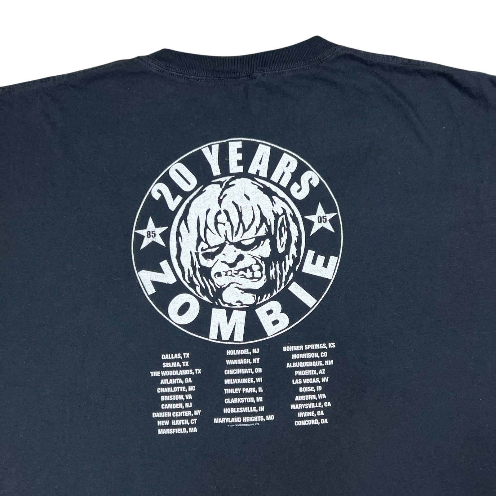 Band Tees × Vintage Vintage 2005 Rob Zombie 20 Years Zombie band tee (XXL) Size US XXL / EU 58 / 5 - 7 Thumbnail