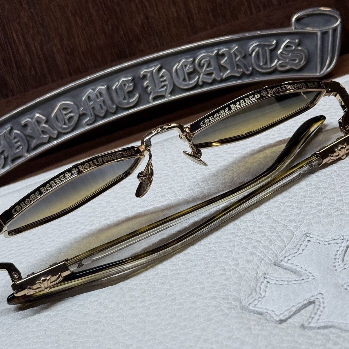 Chrome Hearts Chrome Hearts NIP SLIP 1/1 Sunglasses Size ONE SIZE - 10 Thumbnail