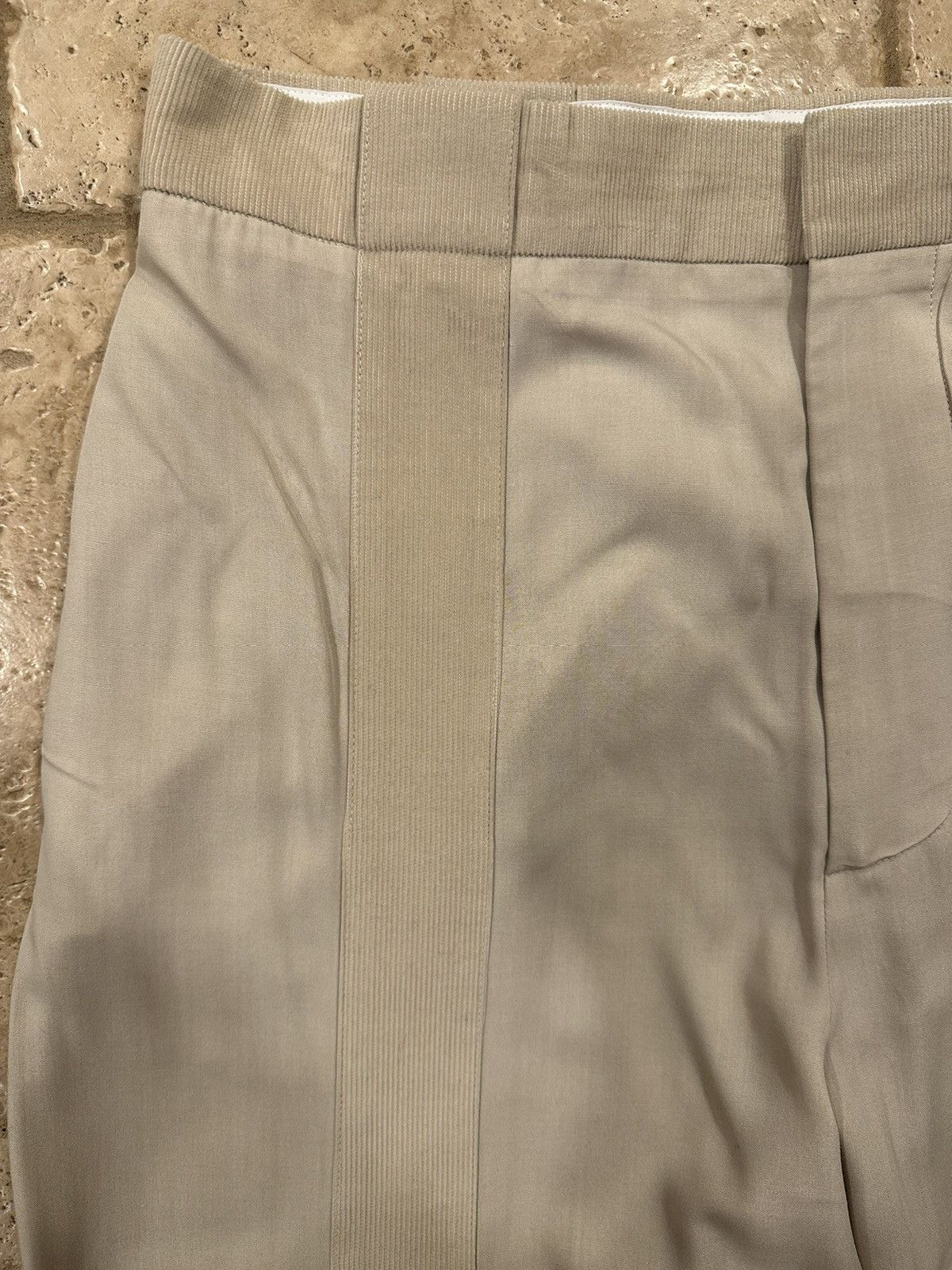 Bottega Veneta Bottega Veneta Daniel Lee Khaki / Corduroy Cargo 2020 Pants Size US 34 / EU 50 - 9 Thumbnail