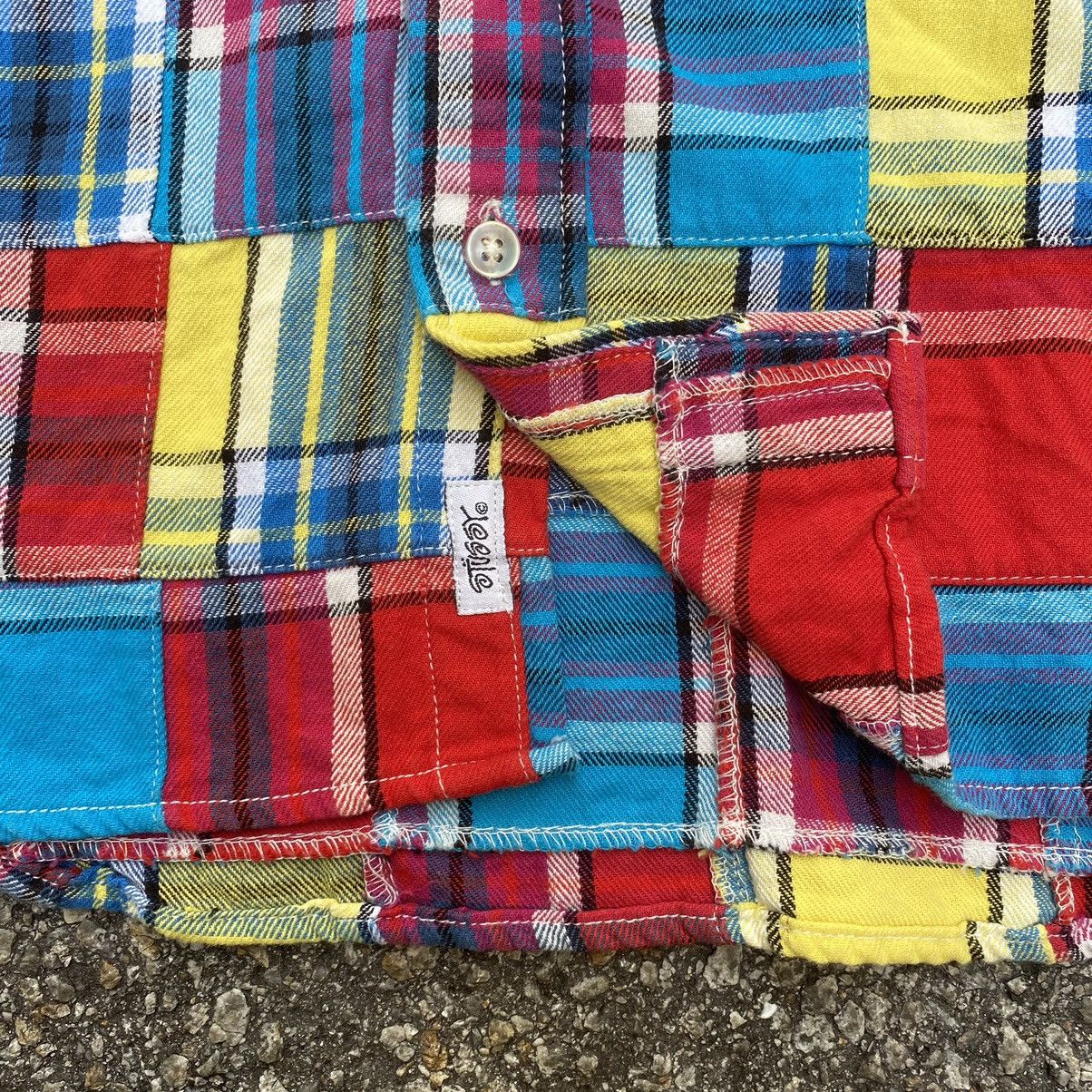 Stussy Stussy Patchwork Flannel Shirt Button Up Multicolor Size US S / EU 44-46 / 1 - 3 Thumbnail
