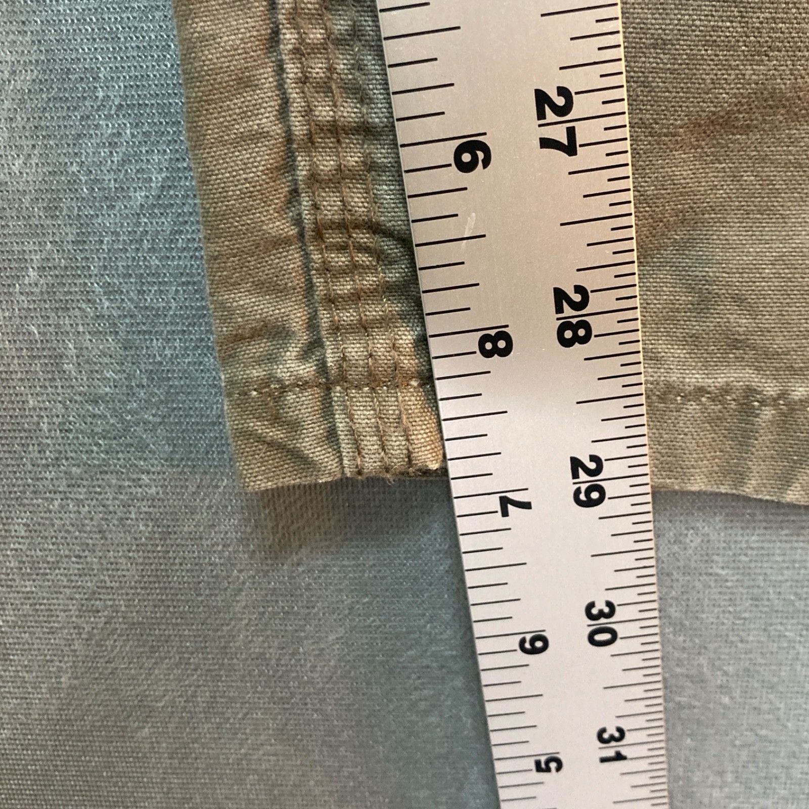 Carhartt Carhartt B151 LBR Brown Canvas Carpenter Pants 31x30 Size US 31 - 6 Thumbnail