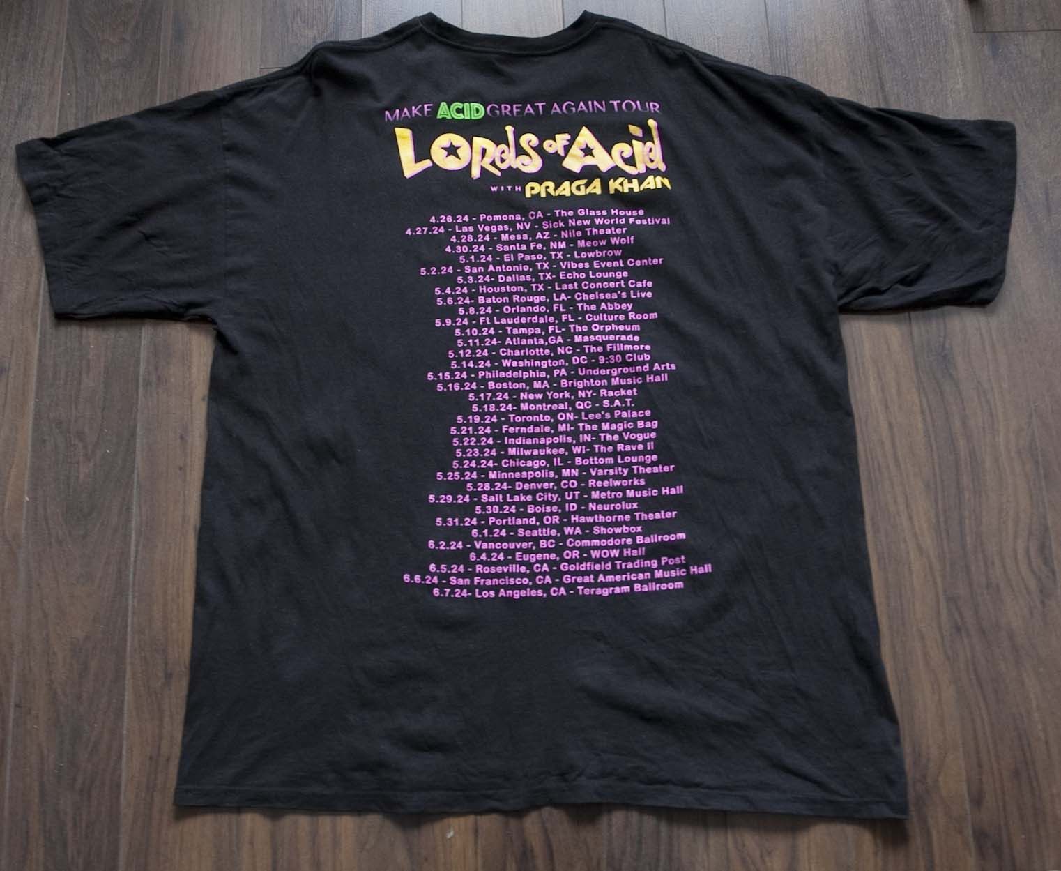 Other Lords of Acid T Shirt Tour 2024 Size XXXL Size US XXL / EU 58 / 5 - 1 Thumbnail