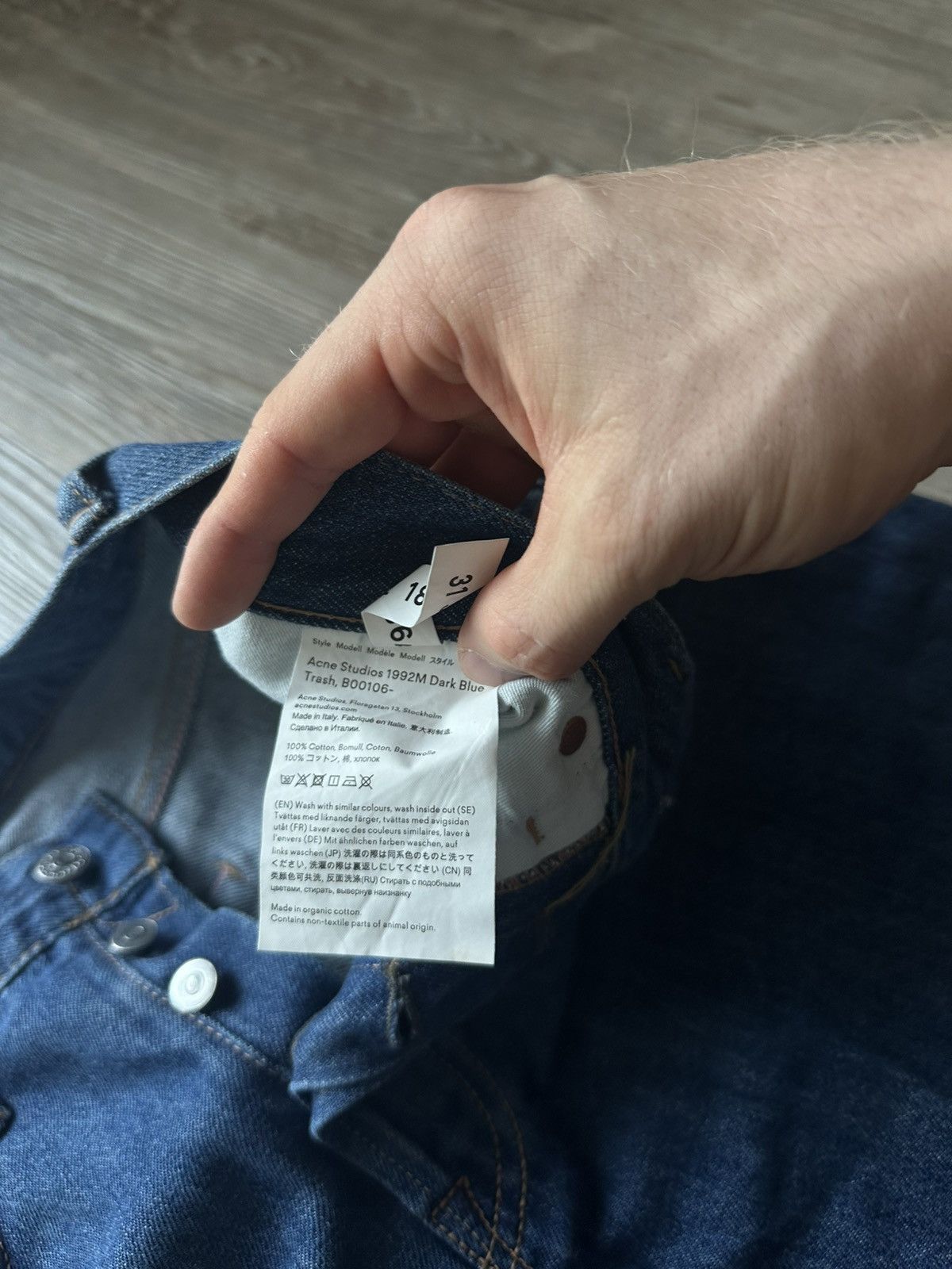 Acne Studios Acne Studios 1992M Bootcut Flared Denim. 31 Size US 31 - 7 Thumbnail