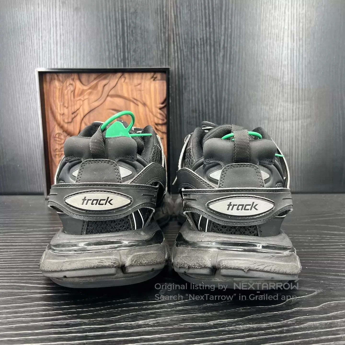 Balenciaga Black Chunky Sneakers with Thick Sole Size 11. Size US 11 / EU 44 - 5 Thumbnail