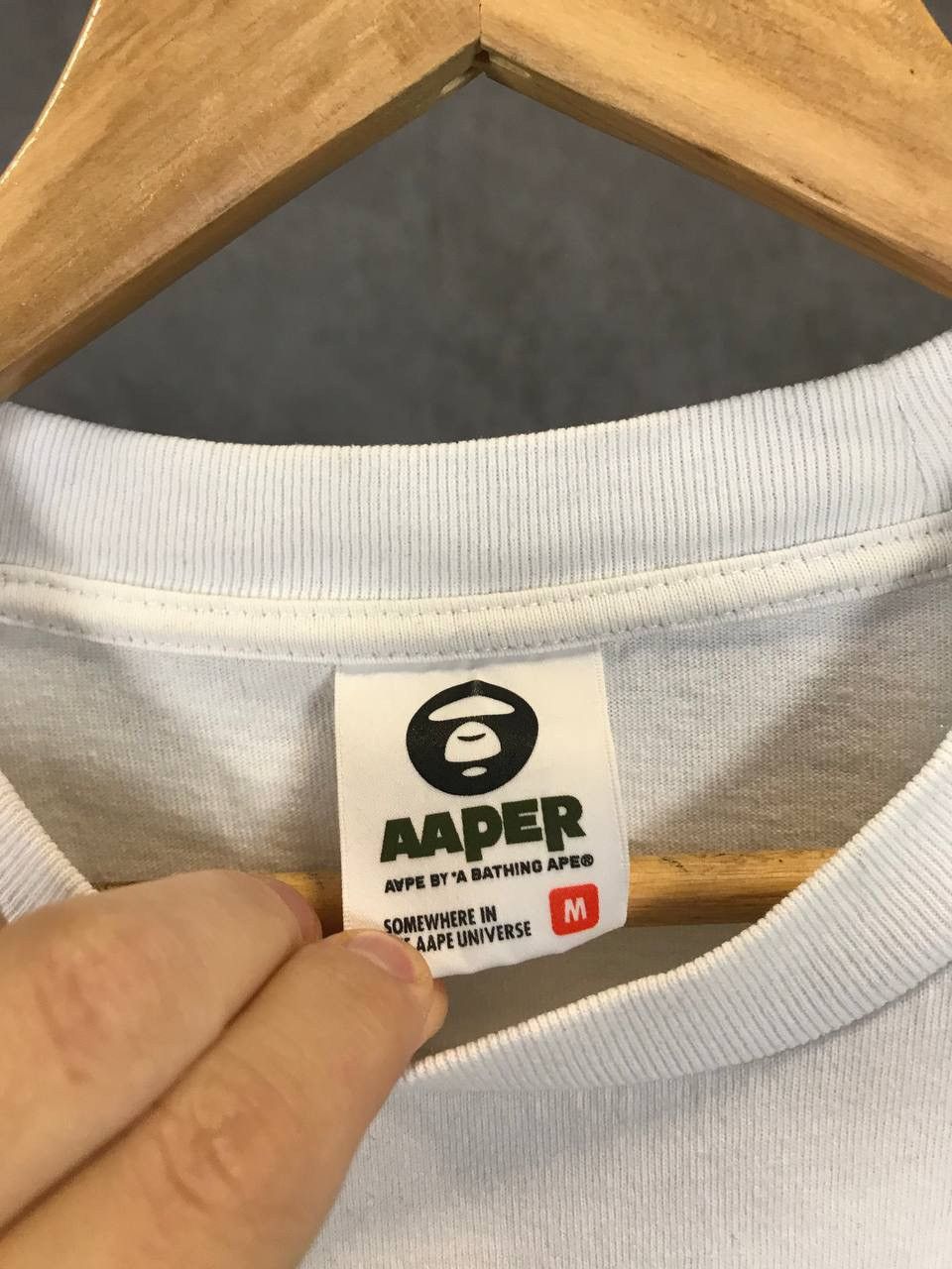 Aaper Aape by a Bathing Ape Japanese tee