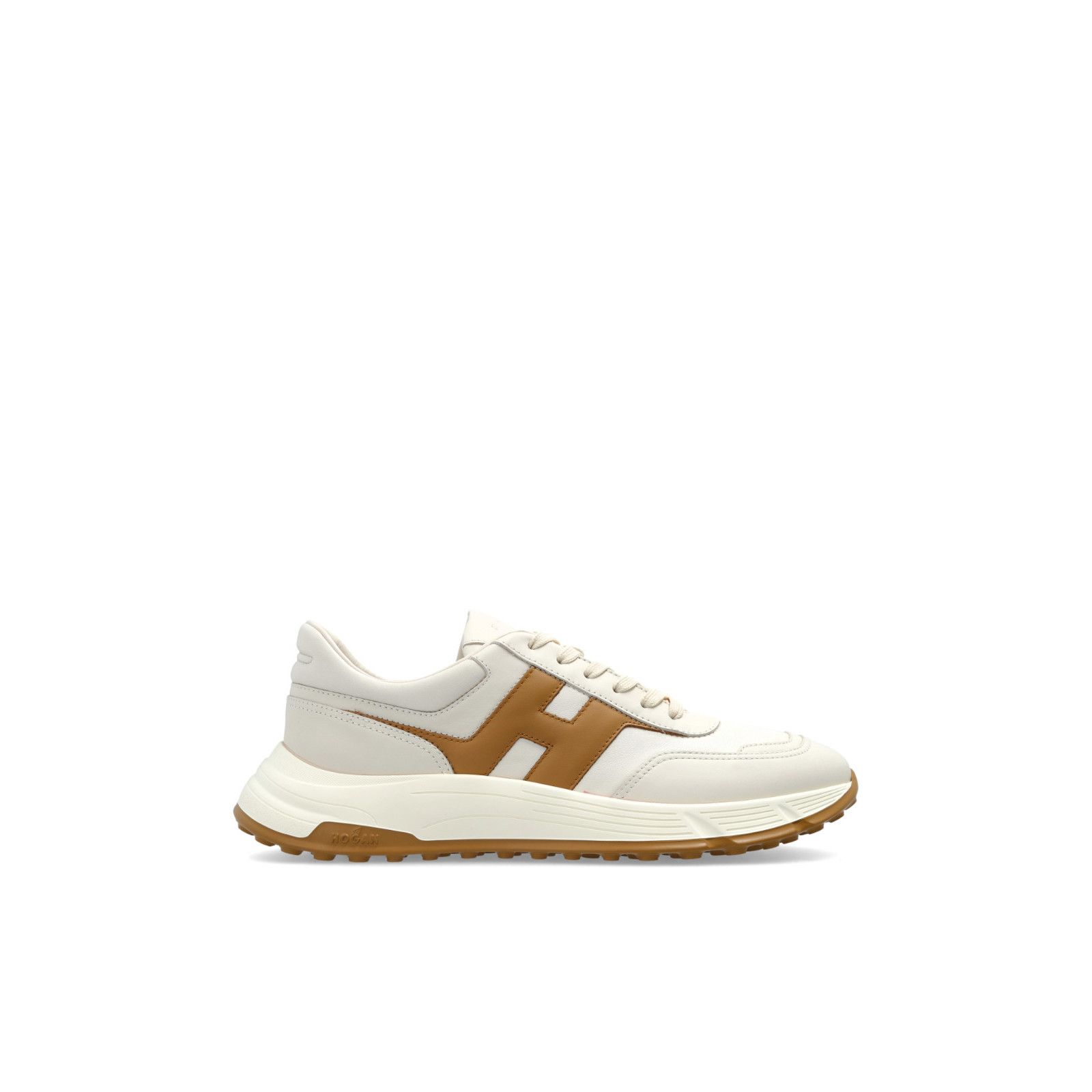 Tod's HOGAN Hyperlight Beige Leather Sneakers New & Authentic (Men Size US 9 / EU 42 - 1 Thumbnail